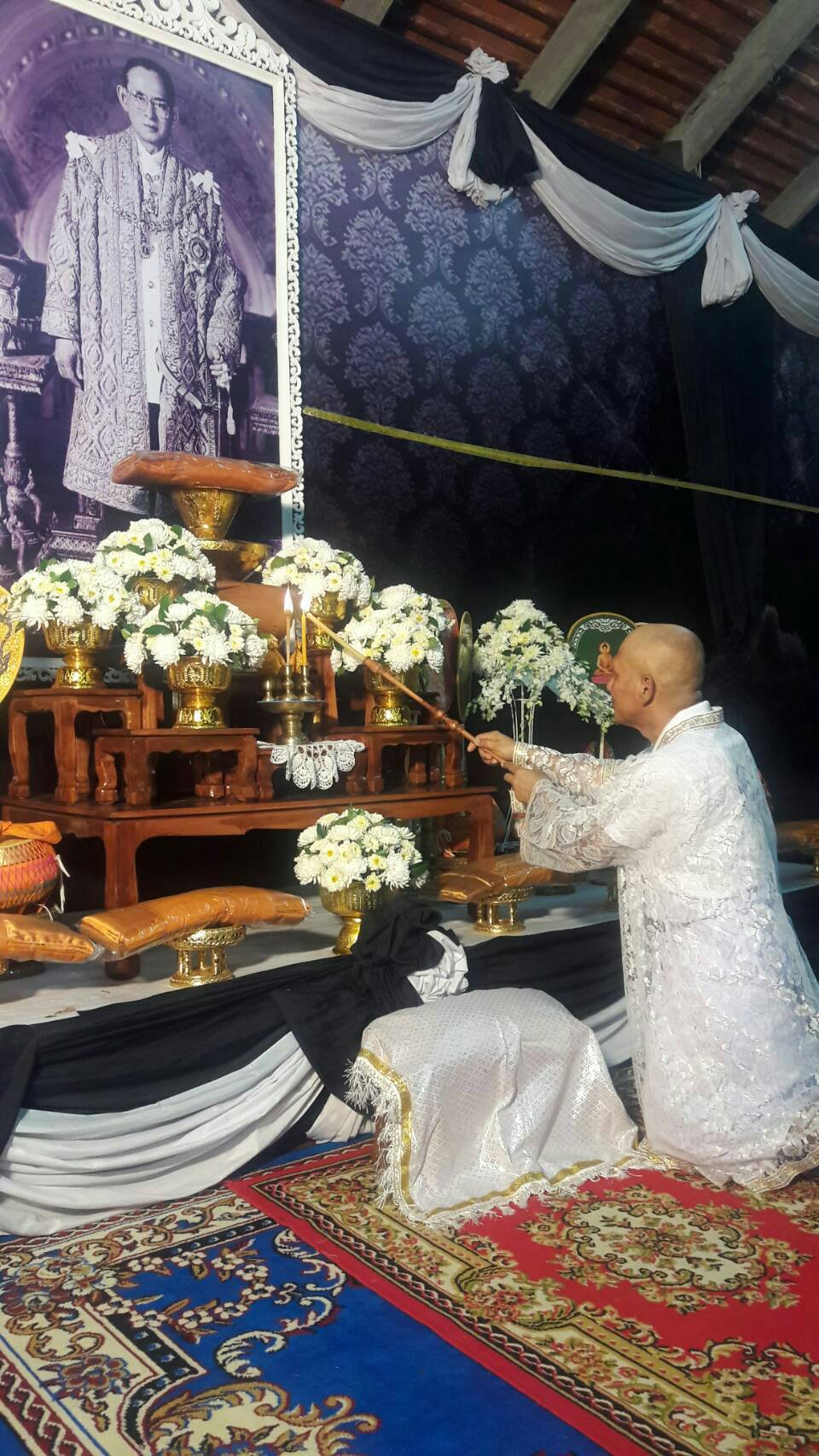 #สุโขทัย ดินแดนแห่งความสุข #วันที่ 15  มกราคม  2560  นายสุวิน  พึ่งเงิน  พัฒนาการจังหวัดสุโขทัย ได้เข้าร่วมโครงการอุปสมบทถวายเป็นพระราชกุศลแด่พระบาทสมเด็จพระปรมินทรมหาภูมิพลอดุลยเดช ครบกำหนดสตมวาร(100วัน)ระหว่างวันที่ 15 -25มกราคม  2560 ณ วัดไทยชุมพล  อำ