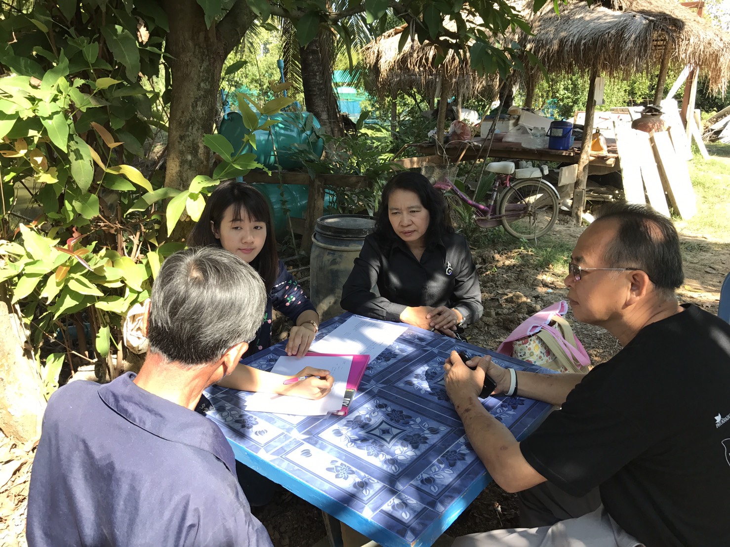 #สุโขทัย ดินแดนแห่งความสุข #เมื่อวันที่ 25 มกราคม 2560  นางสาวศิรินภา  สิทธิวงศ์ นักพัฒนาธุรกิจ กับ MD นายธงชัย  คงสนิท  ได้ลงพื้นที่เก็บข้อมูลกลุ่มผักไฮโนโปรนิค ที่บ้านหนองยาว ต.เกาะตาเลี้ยง อ.ศรีสำโรง  ข้อมูลพื้นฐานคือ เดิมมีจำนวนสมาชิก 15 คน ปัจจุบันร