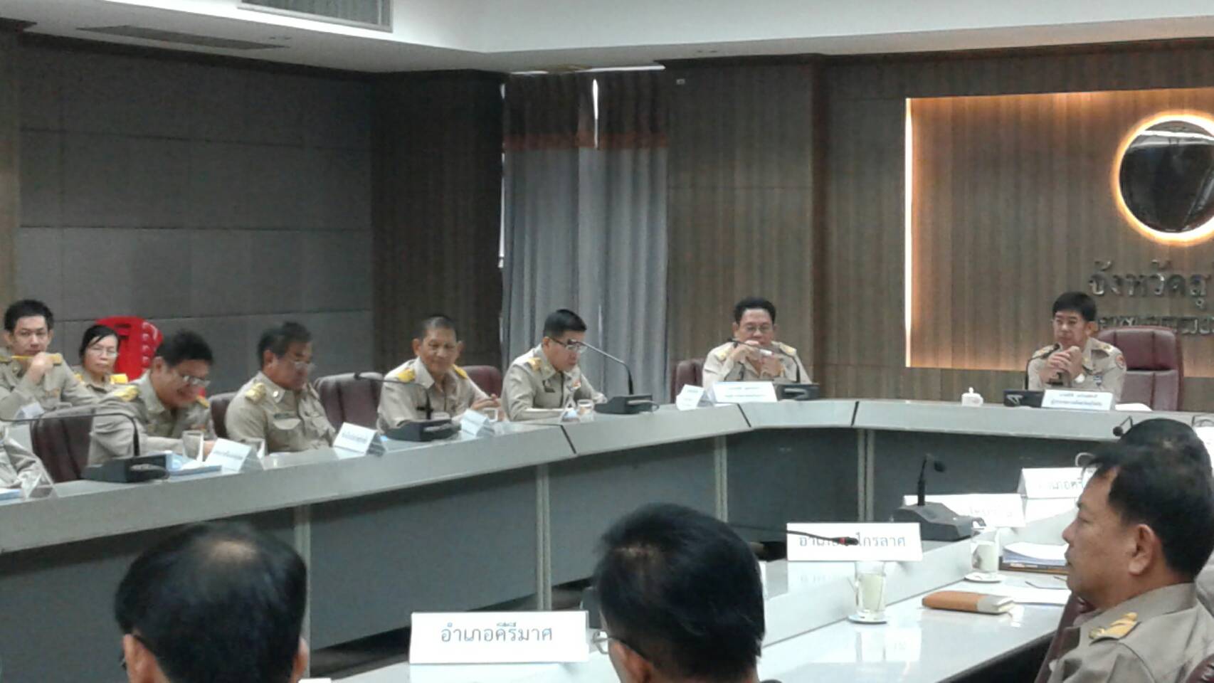 #สุโขทัย ดินแดนแห่งความสุข #วันที่ 30 มกราคม  2560 เวลา 08.45 -09.45 น. นายสุวิน  พึ่งเงิน  พัฒนาการจังหวัดสุโขทัย เข้าประชุมหัวหน้าส่วนราชการสังกัดกระทรวงมหาไทย และนายอำเภอทุกอำเภอ ประจำเดือนมกราคม 2560 ณ ห้องประชุมศรีนคร ศาลากลางจังหวัดสุโขทัย ชั้น 3 โ