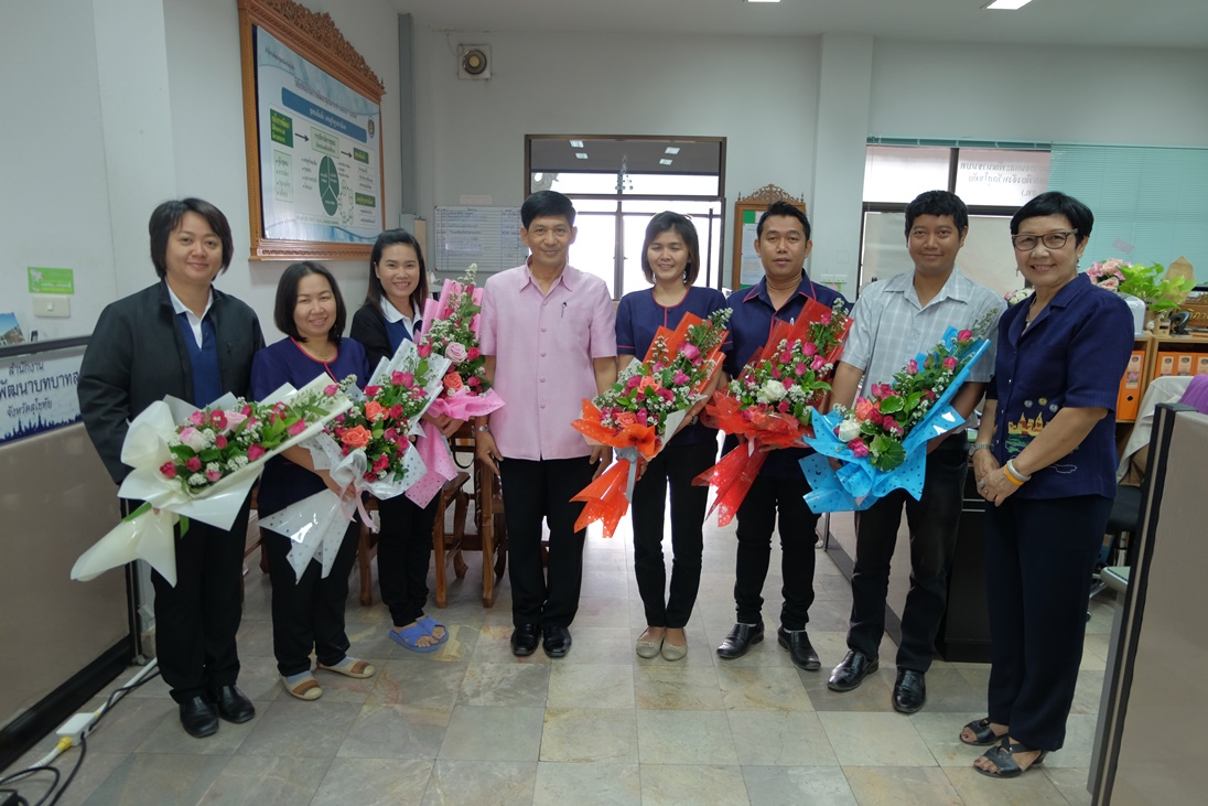 #สุโขทัย ดินแดนแห่งความสุข# พัฒนาการจังหวัดสุโขทัยแสดงความยินดีกับมหาบัณทิต