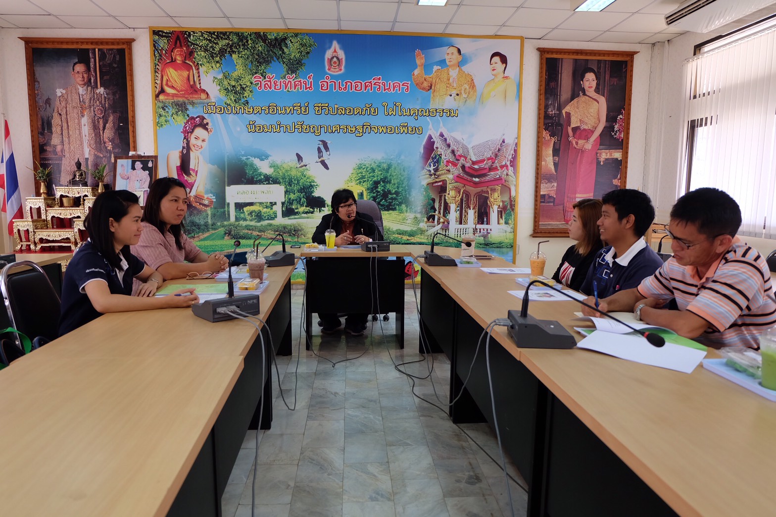 #สุโขทัย ดินแดนแห่งความสุข# ติดตามสนับสนุนและให้กำลังใจการจัดเวทีที่ 2 ประชาคมวิเคราะห์ข้อมูลและปรับแผนชุมชน ตามโครงการขับเคลื่อนการพัฒนาตามปรัชญาเศรษฐกิจพอเพียงภาคการเกษตรและชนบท ม.1 ต.กง อ.กงไกรลาศ จ.สุโขทัย