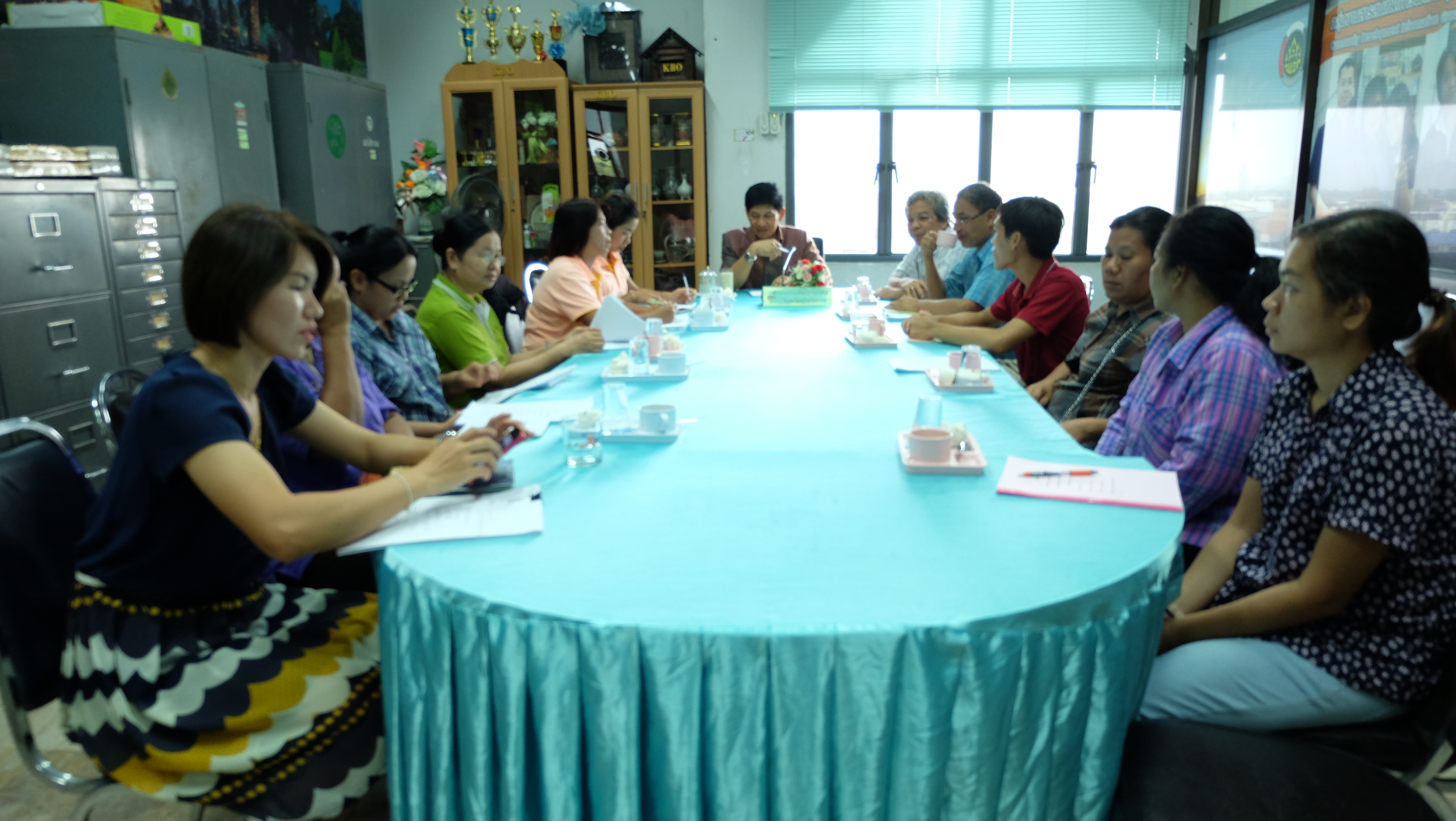 #สุโขทัย ดินแดนแห่งความสุข# การประชุมคณะทำงานพัฒนาบริเวณศาลพระแม่ย่า, อาคารเก้าพระพุทธสุดแผ่นดิน และองค์เจ้าแม่กวนอิม จังหวัดสุโขทัย ครั้งที่ 1/2559