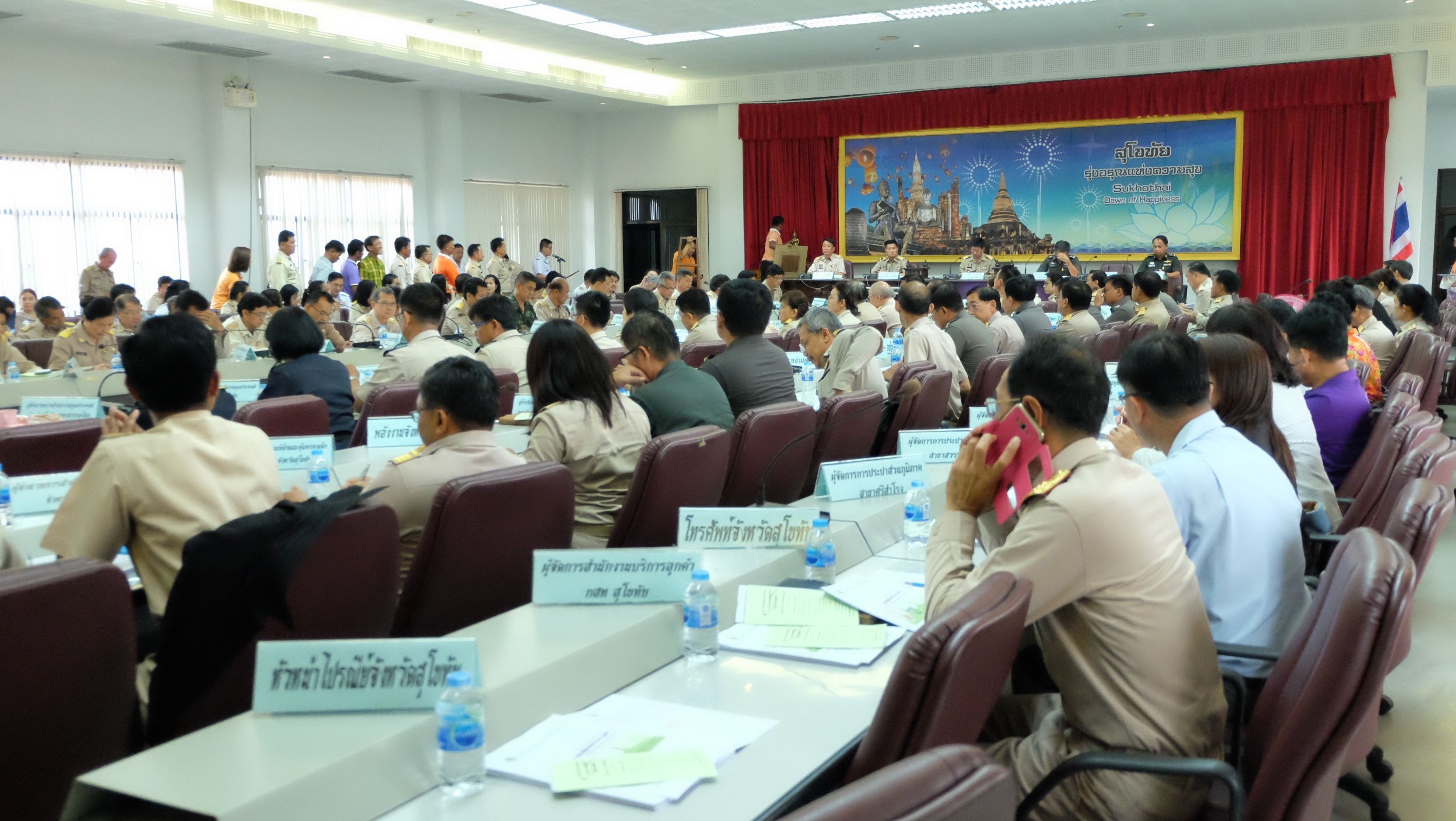 #สุโขทัย ดินแดนแห่งความสุข#วันที่ 11 สิงหาคม 2559 นายสุวิน พึ่งเงิน พัฒนาการจังหวัดสุโขทัย มอบหมายให้ นางบังเอิญ เพชระบูรณิน พัฒนาการอำเภอสวรรคโลก ร่วมพิธีปล่อยพันธุ์สัตว์น้ำ
ในวันเฉลิมพระชนมพรรษา สมเด็จพระนางเจ้าสิริกิติ์ พระบรมราชินีนาถ ณ อ่างเก็บน้ำห