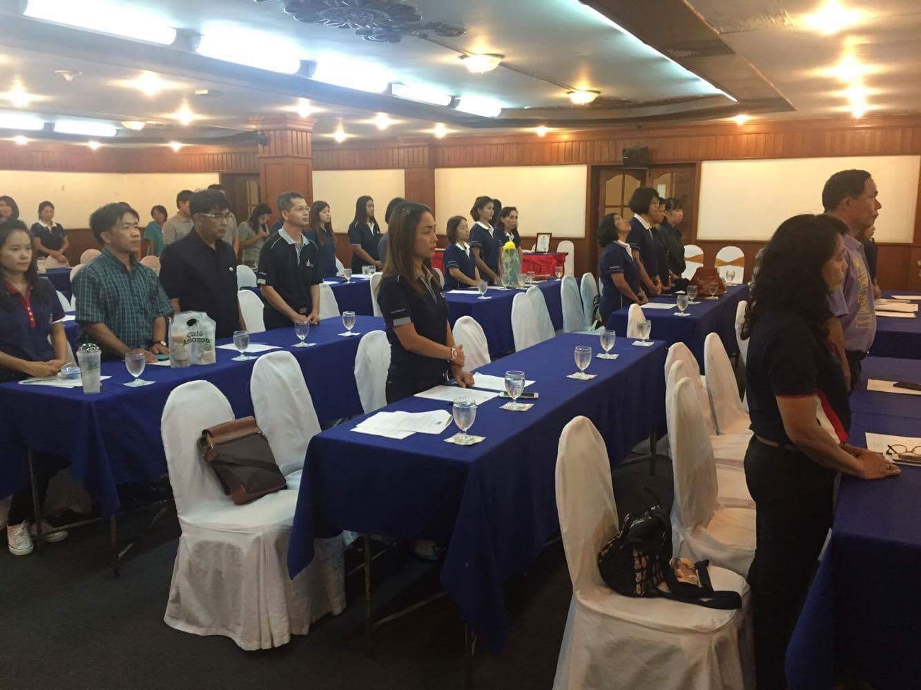 #สุโขทัย ดินแดนแห่งความสุข#นายสุวิน พึ่งเงิน พัฒนาการจังหวัดสุโขทัย อ่านสารอธิบดีกรมการพัฒนาชุมชน เนื่องในวันคล้ายวันก่อตั้งกรมการพัฒนาชุมชนและได้แจ้งข้อมูลจากการประชุมรายไตรมาสเขตตรวจราชการที่ 17และ 18 ณ โรงแรมอิมพิเรียล ภูแก้ว เพชรบูรณ์ เมื่อวันที่ 25-