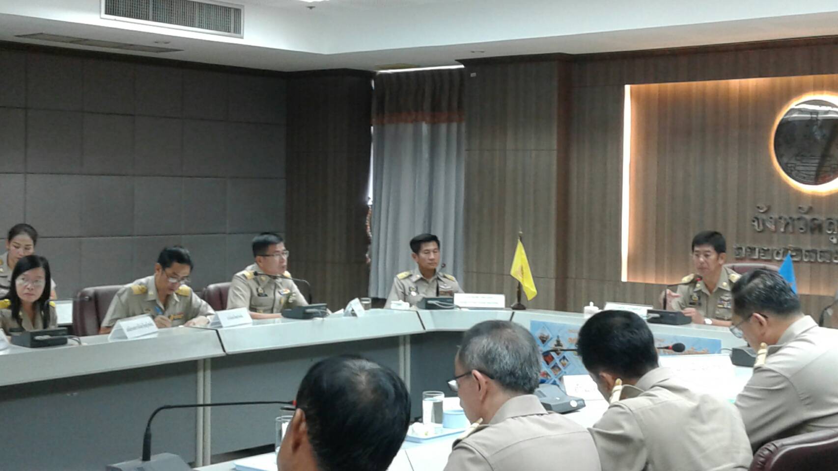 #สุโขทัย ดินแดนแห่งความสุข#นายสุวิน  พึ่งเงิน  พัฒนาการจังหวัดสุโขทัยเข้าประชุมหัวหน้าส่วนราชการ สังกัดกระทรวงมหาดไทย ณ ห้องประชุมศรีนคร ศาลากลางจังหวัดสุโขทัย ชั้น 3