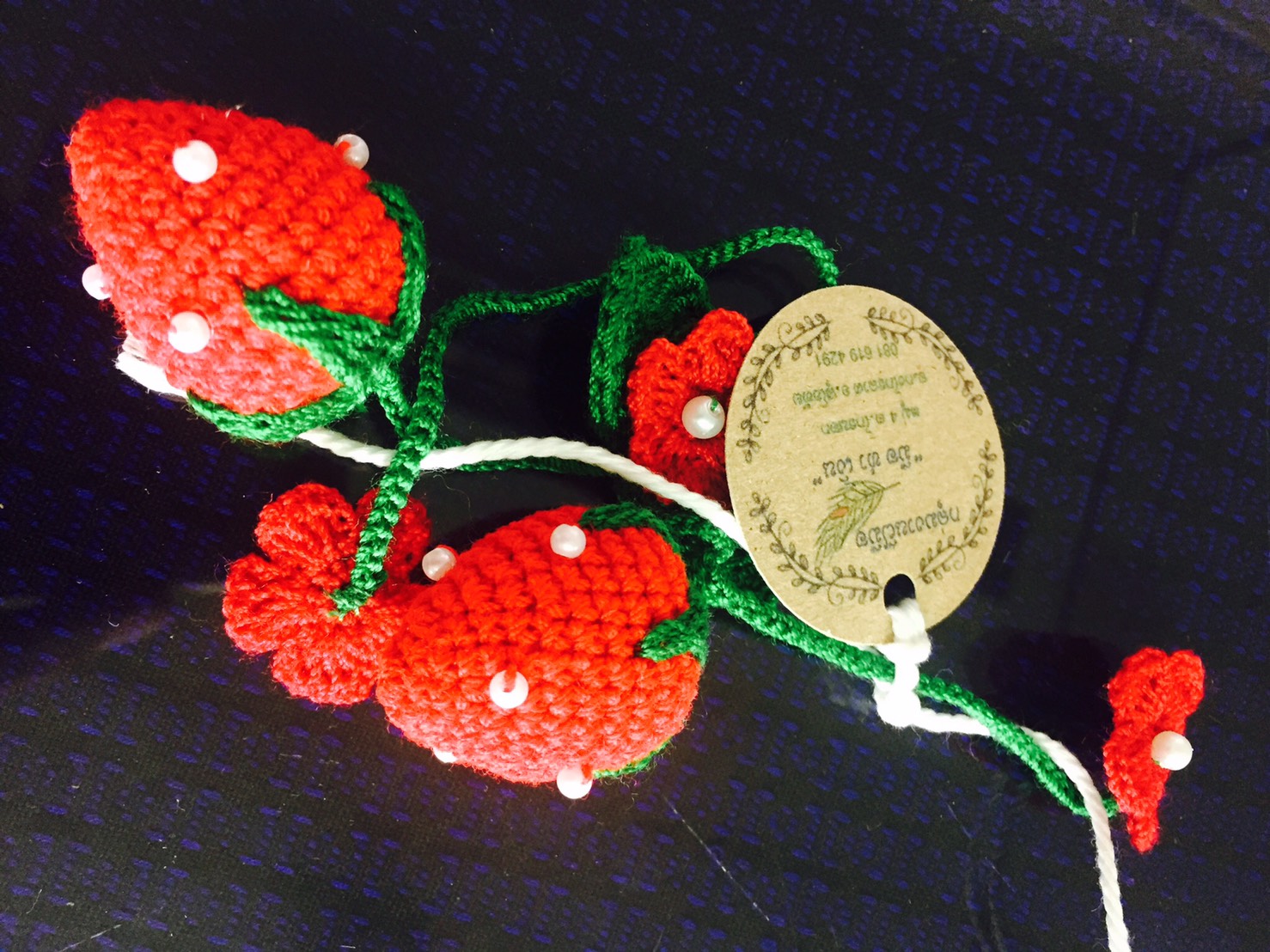 #สุโขทัย ดินแดนแห่งความสุข#วันที่ 3 ตุลาคม  2559  นายพิทยา  กองกิจ พัฒนาการอำเภอกงไกรลาศ มอบหมายให้นางสาวศรีนวล วรินทร์ นักวิชาการพัฒนาชุมชนชำนาญการรับลงทะเบียนผลิตภัณฑ์โอทอป. รายใหม่. ของกลุ่มถักโครเชร์บ้านวัดยาง หมู่ที่ 4 ต. ไกรนอก.  อ. กงไกรลาศ  จ.สุ