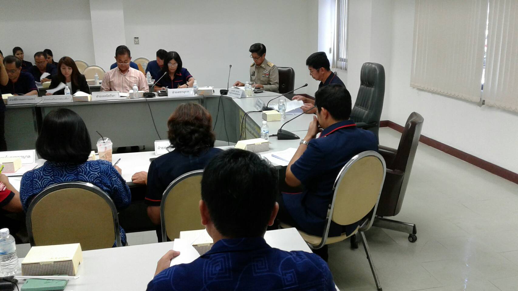 #สุโขทัย ดินแดนแห่งความสุข#วันที่ 4 ตุลาคม  2559 นายสุวิน  พึ่งเงิน  พัฒนาการจังหวัดสุโขทัย มอบหมายให้นางอโณทัย  แก้วกิ่ง นักวิชาการพัฒนาชุมชนชำนาญการ เข้าประชุมคณะกรรมการจัดการแข่งขันกีฬาแห่งชาติ ภาค 5 ครั้งที่ 45 “สุโขทัยเกมส์” และการแข่งขันกีฬาคนพิกา