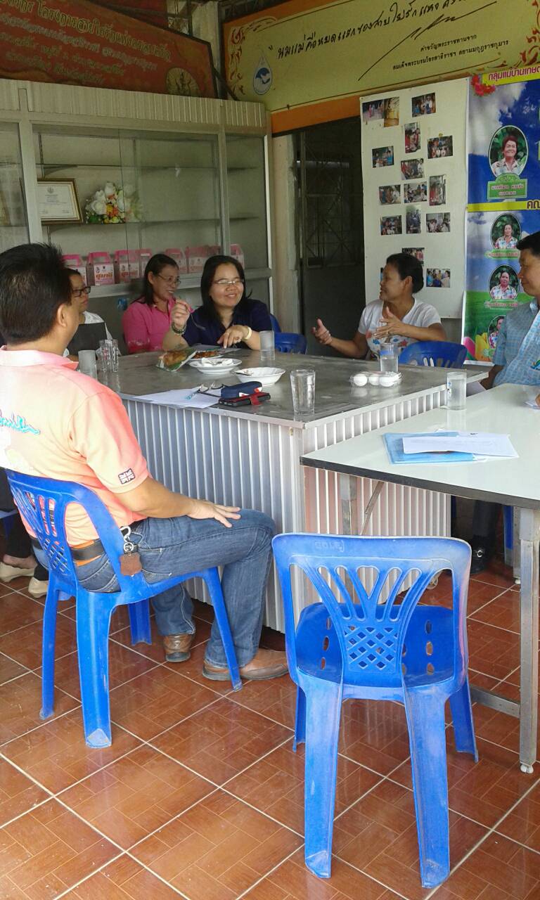 #สุโขทัย ดินแดนแห่งความสุข#คณะทำงานขับเคลื่อนเศรษฐกิจฐานรากฯด้านการแปรรูปลงพื้นที่เก็บข้อมูลเพื่อประเมินกลุ่มวิสาหกิจแปรรูปผลผลิตบ้านตาลเตี้ย อ.เมืองสุโขทัย จังหวัดสุโขทัย (ข่าวโดย นายประนทต์  ปัจฉิม หัวหน้ากลุ่มงานส่งเสริมการพัฒนาชุมชน สพจ.สุโขทัย รายงาน