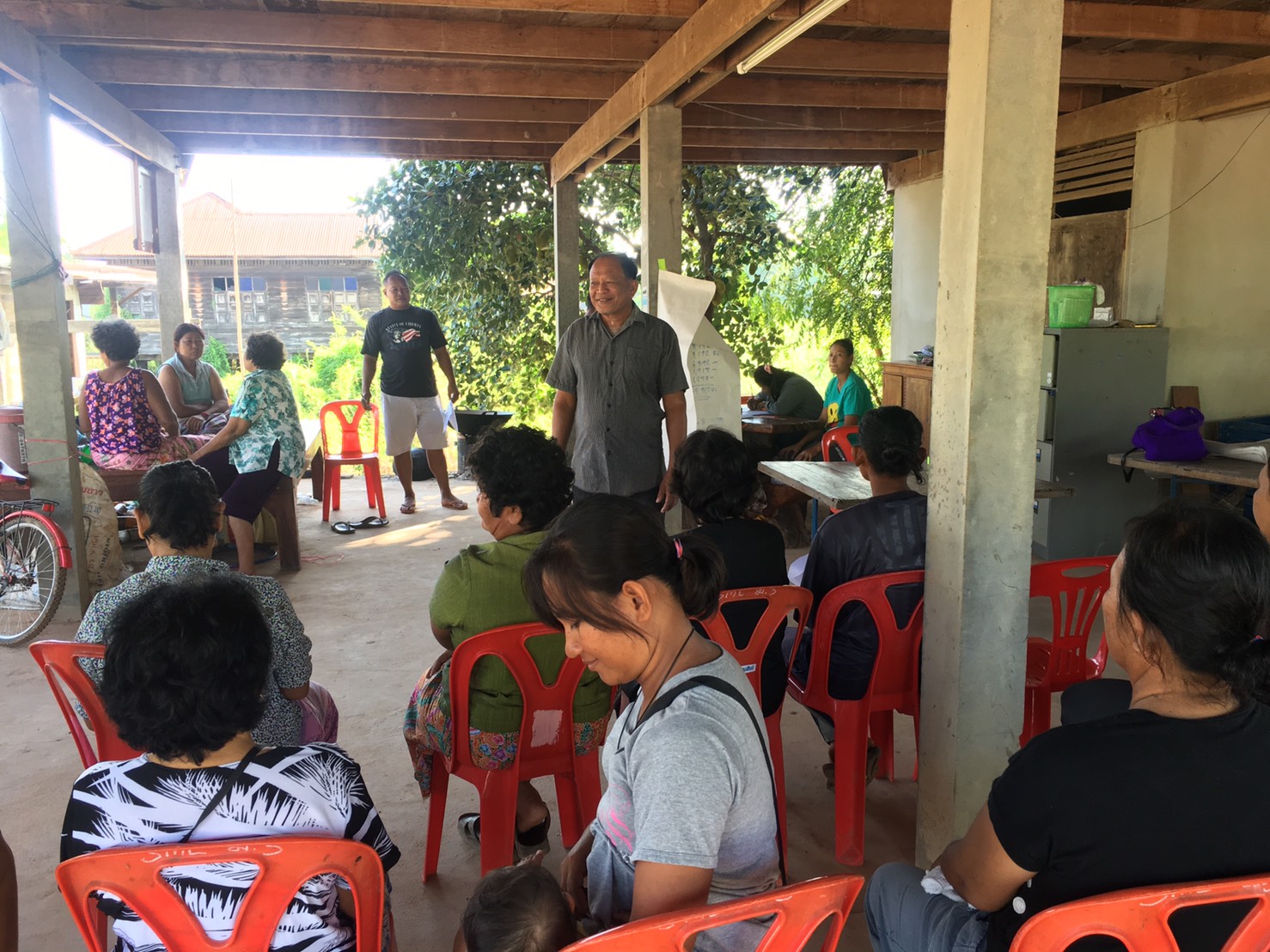 #สุโขทัย ดินแดนแห่งความสุข #นางสาวณัฐกานต์  เที่ยงมณี  นักวิชาการพัฒนาชุมชนชำนาญการ ร่วมประชุมใหญ่สามัญสมาชิกกลุ่มออมทรัพย์ฯ บ้านจอมสังข์ ม.3 ต.ปากพระ เพื่อรายงานผลการดำเนินงานประจำปีและมอบเงินสวัสดิการบุตรสมาชิกแรกเกิด (ข่าวโดยนางสาวณัฐกานต์  เที่ยงมณี น