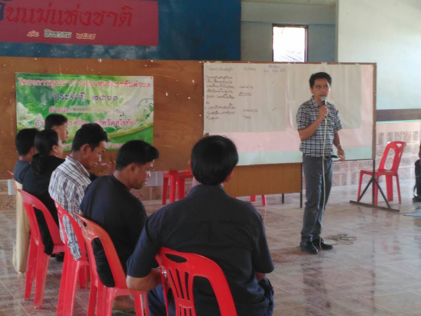 #สุโขทัย ดินแดนแห่งความสุข # ส่ำนักงานพัฒนาชุมชนอำเภอสวรรคโลก โดยนางบังเอิญ เพชระบูรณิน พัฒนาการอำเภอสวรรคโลก มอบหมายให้นายอนุชา สุทธานุกูล นักวิชาการพัฒนาชุมชนชำนาญการ พัฒนากรผู้ประสานงานตำบลหนองกลับ พร้อมด้วยทีมงานพัฒนาชุมชนอำเภอสวรรคโลก ร่วมดำเนินโครง