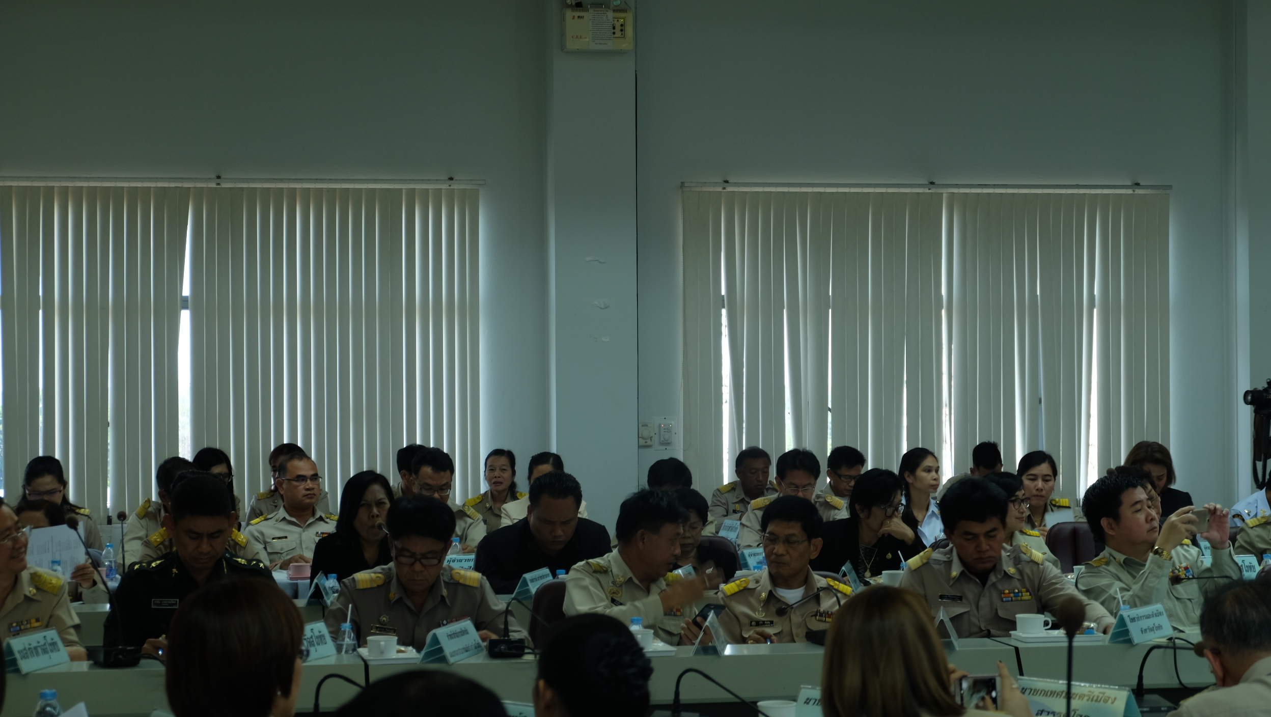 #สุโขทัย ดินแดนแห่งความสุข #วันที่ 29 พฤศจิกายน  2559   นายสุวิน  พึ่งเงิน  พัฒนาการจังหวัดสุโขทัย ได้เข้าประชุมกรมการจังหวัดครั้งที่ 11/2559 ณ ห้องประชุมศาลากลางจังหวัดสุโขทัย ชั้น 5 โดยมีนายปิติ  แก้วสลับสี ผู้ว่าราชการจังหวัดสุโขทัย เป็นประธานในการประ