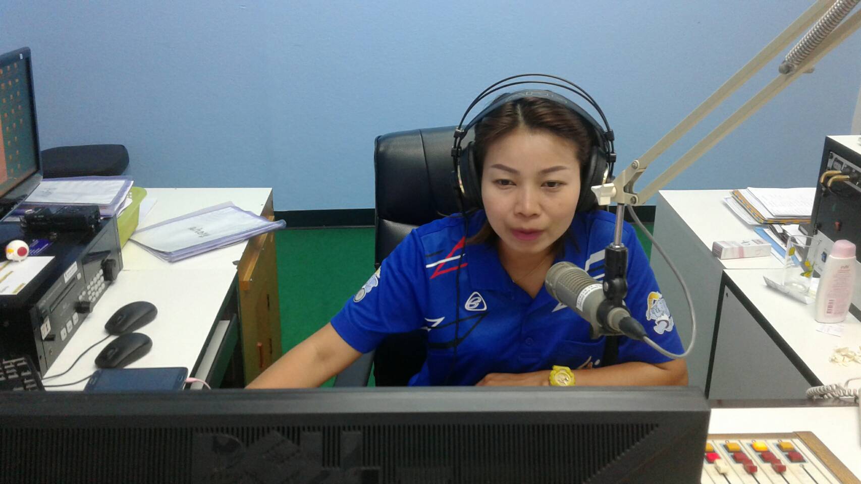 #สุโขทัย ดินแดนแห่งความสุข #วันที่ 13 ธันวาคม   2559 เวลา 09.30 น. นายสุวิน  พึ่งเงิน พัฒนาการจังหวัดสุโขทัย ได้ให้สัมภาษณ์ คุณนุศราภรณ์  รอดเที่ยง นักจัดรายการอาวุโส ทางสถานีวิทยุ อสมท. สุโขทัยจำนวน 3 เรื่องคือ 1. การจัดเก็บข้อมูลจปฐ. ข้อมูล กชช.2 ค. 2.