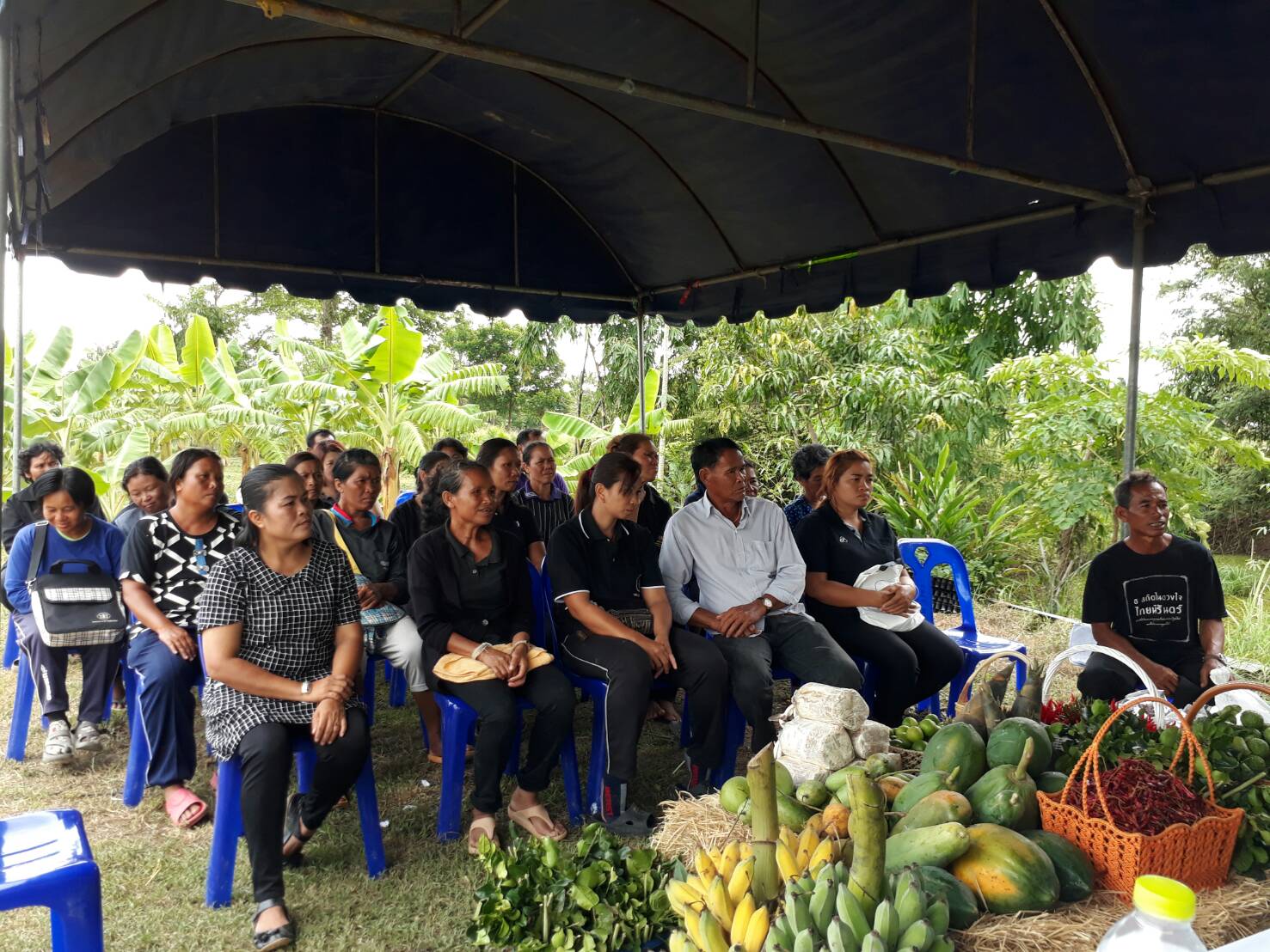 ลงพื้นที่คัดเลือกครัวเรือนสัมมาชีพชุมชนตัวอย่าง ระดับจังหวัด ในพื้นที่อำเภอบ้านด่านลานหอย