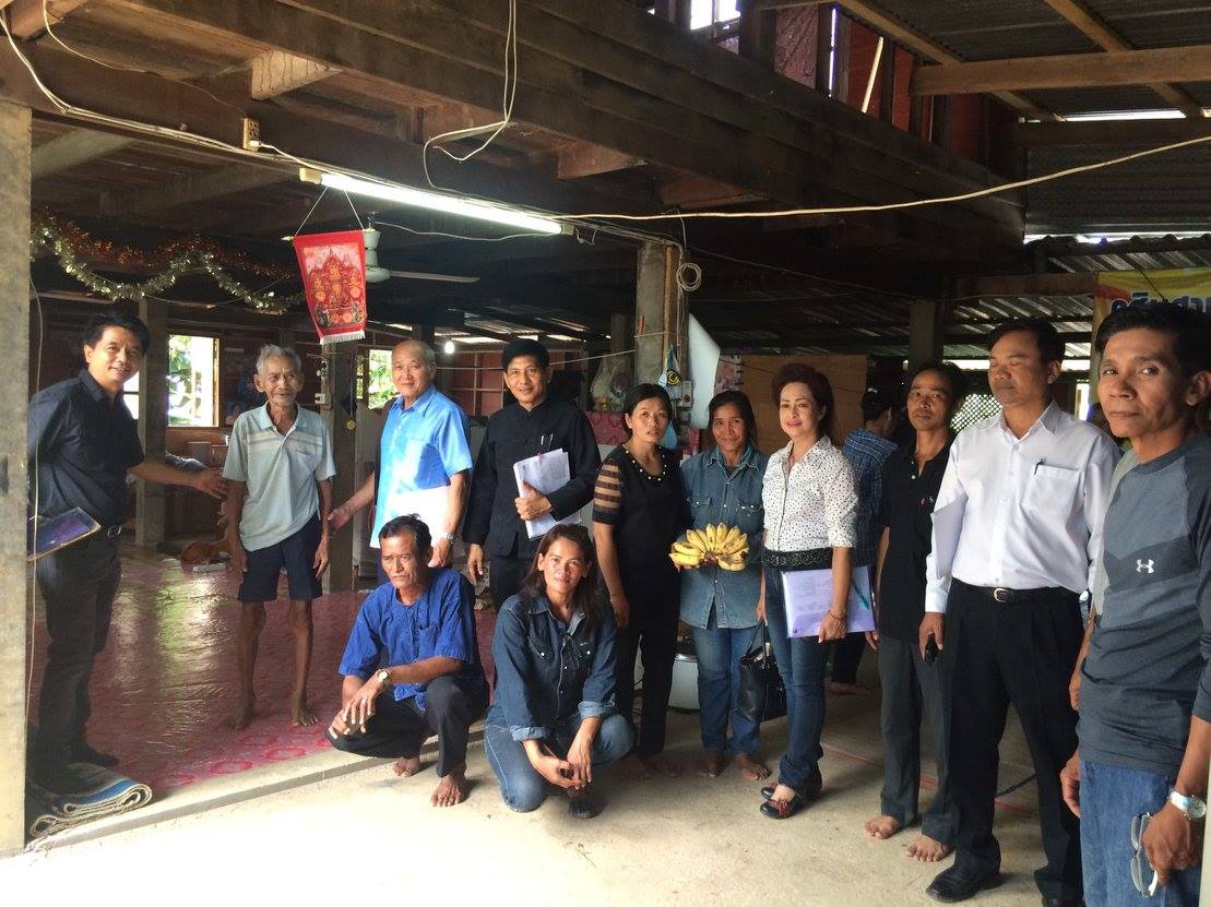 ลงพื้นที่คัดเลือกสัมมาชีพชุมชน อ.สวรคโลก