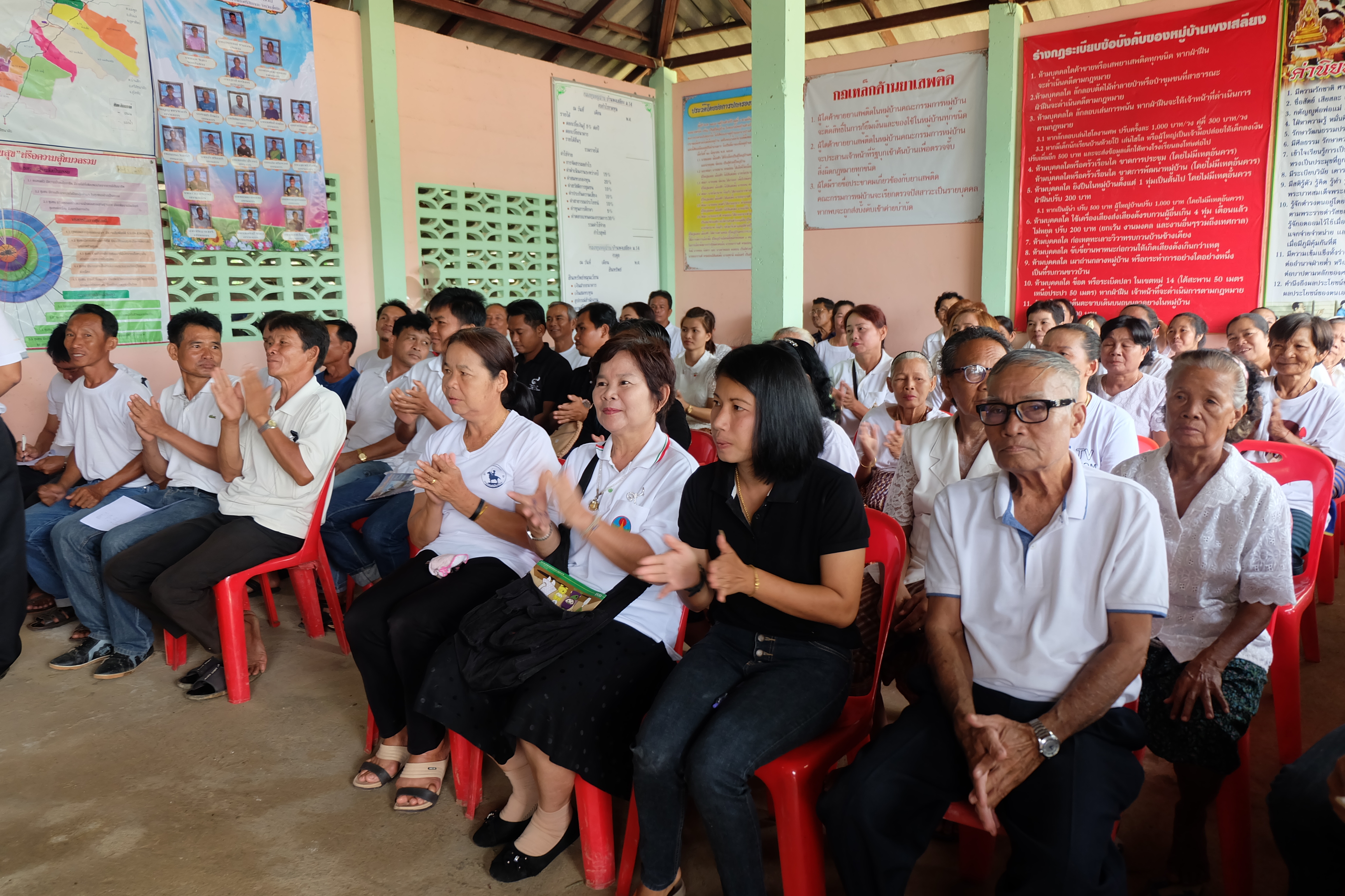 การคัดสรรกิจกรรมหมู่บ้านเศรษฐกิจพอเพียง “อยู่เย็น เป็นสุข” ดีเด่นระดับจังหวัด ประจำปี 2560 อำเภอศรีสัชนาลัย