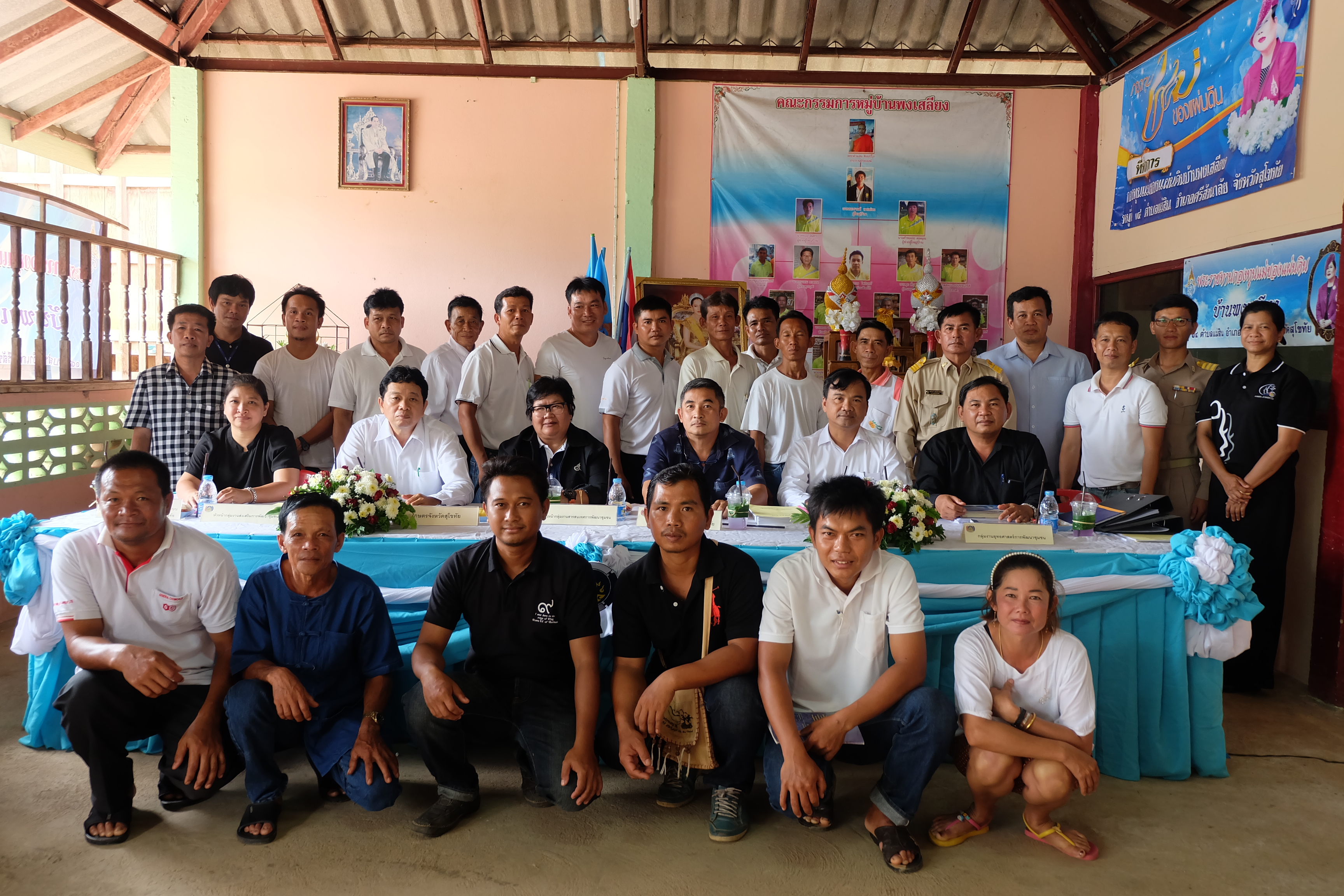 การคัดสรรกิจกรรมหมู่บ้านเศรษฐกิจพอเพียง “อยู่เย็น เป็นสุข” ดีเด่นระดับจังหวัด ประจำปี 2560 อำเภอศรีสัชนาลัย