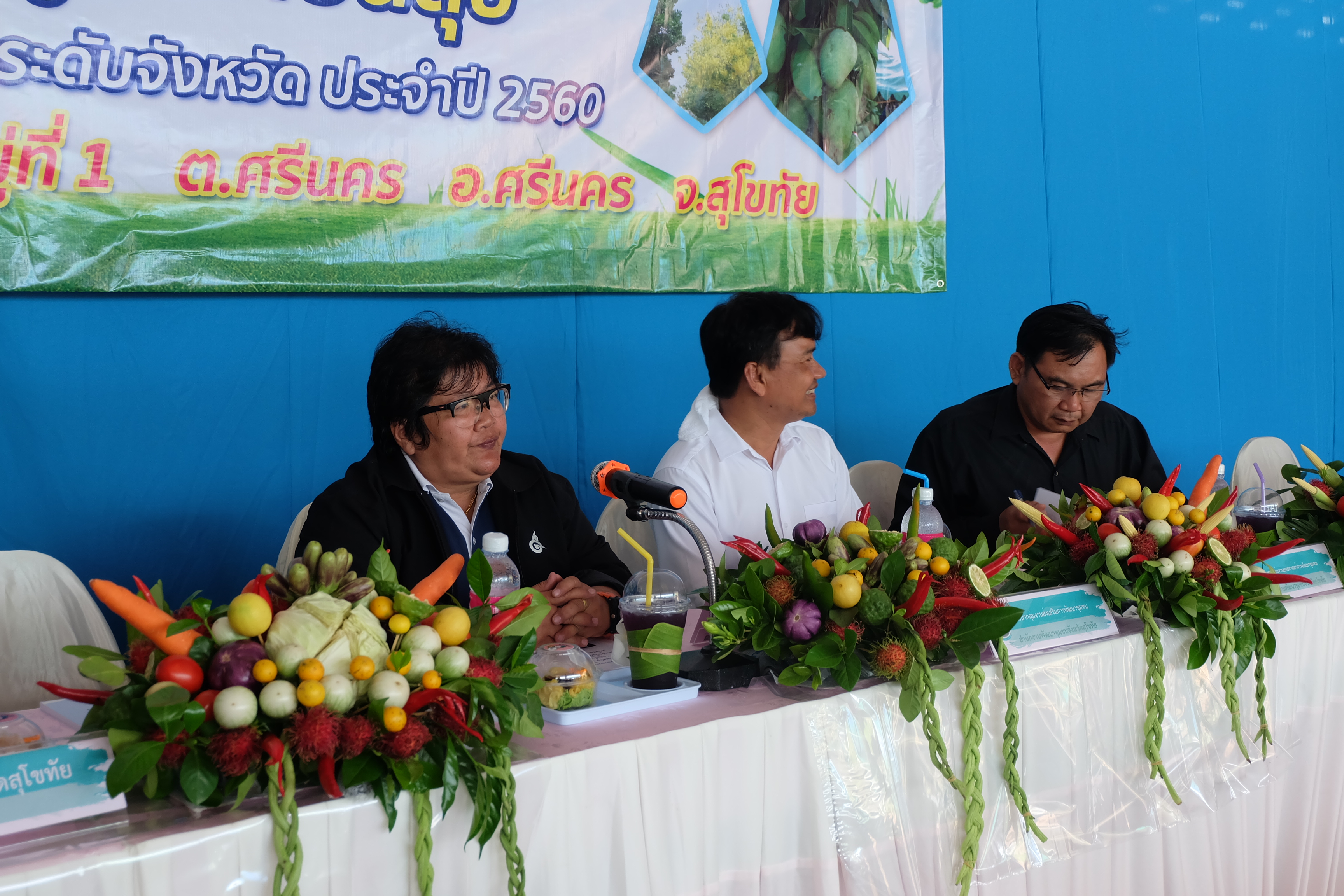 การคัดสรรกิจกรรมหมู่บ้านเศรษฐกิจพอเพียง “อยู่เย็น เป็นสุข” ดีเด่นระดับจังหวัด ประจำปี 2560 อำเภอศรีนคร