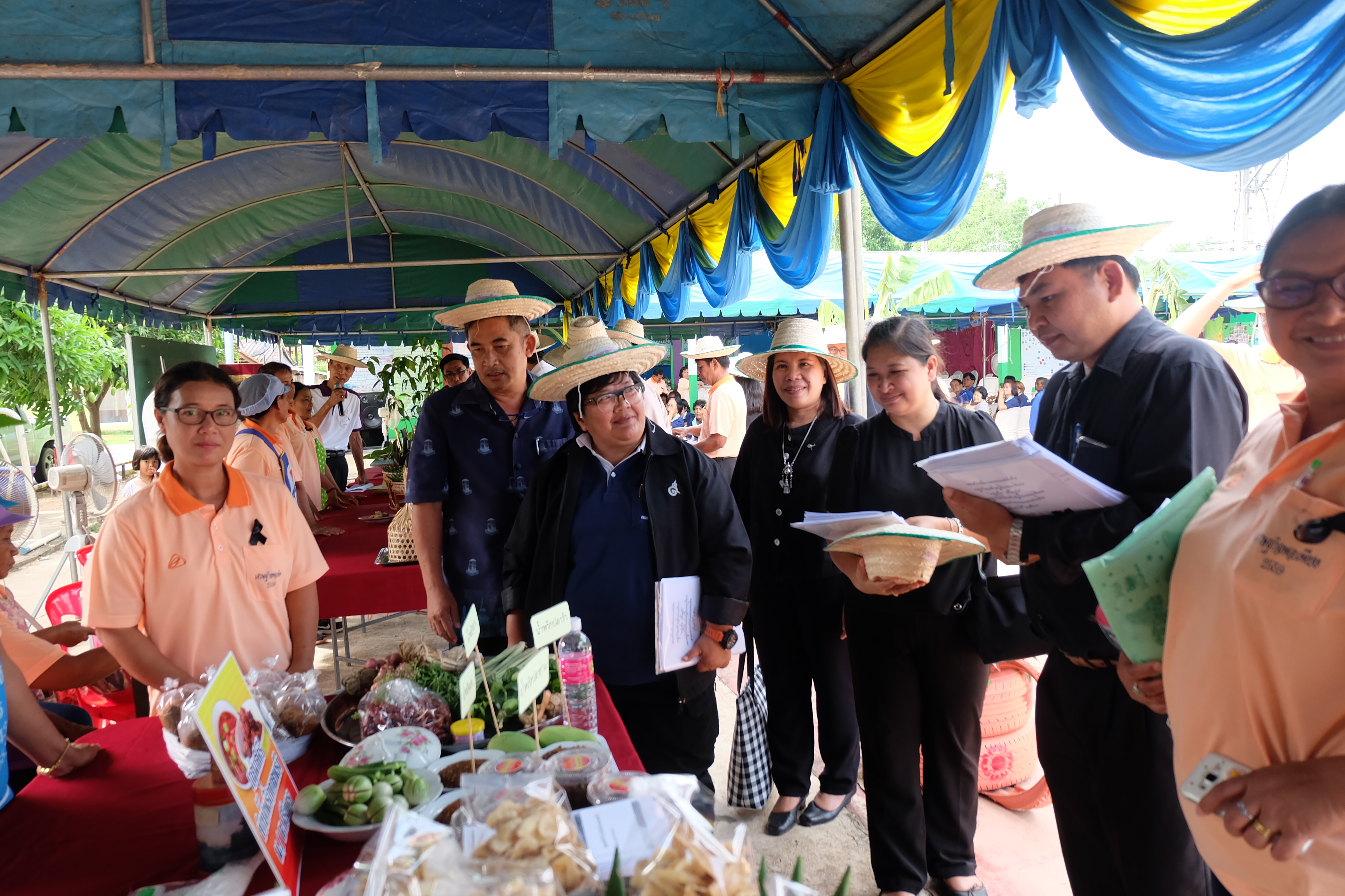 การคัดสรรกิจกรรมหมู่บ้านเศรษฐกิจพอเพียง “อยู่เย็น เป็นสุข” ดีเด่นระดับจังหวัด ประจำปี 2560 อำเภอศรีนคร