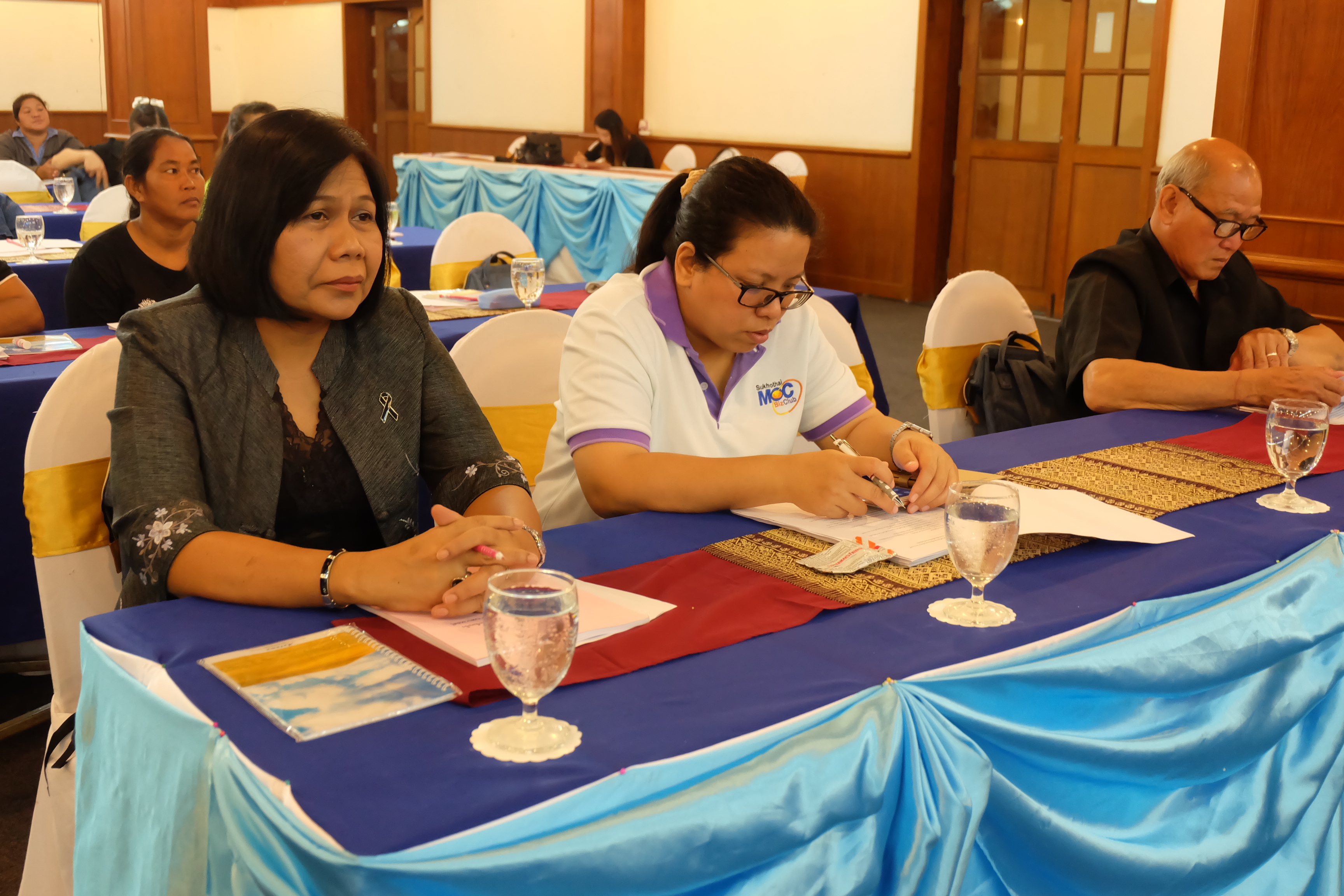 การประชุมเชิงปฏิบัติการเสริมสร้างความเข้มแข็งเครือข่ายอาชีพสมาชิกกองทุนพัฒนาบทบาทสตรี จังหวัดสุโขทัย