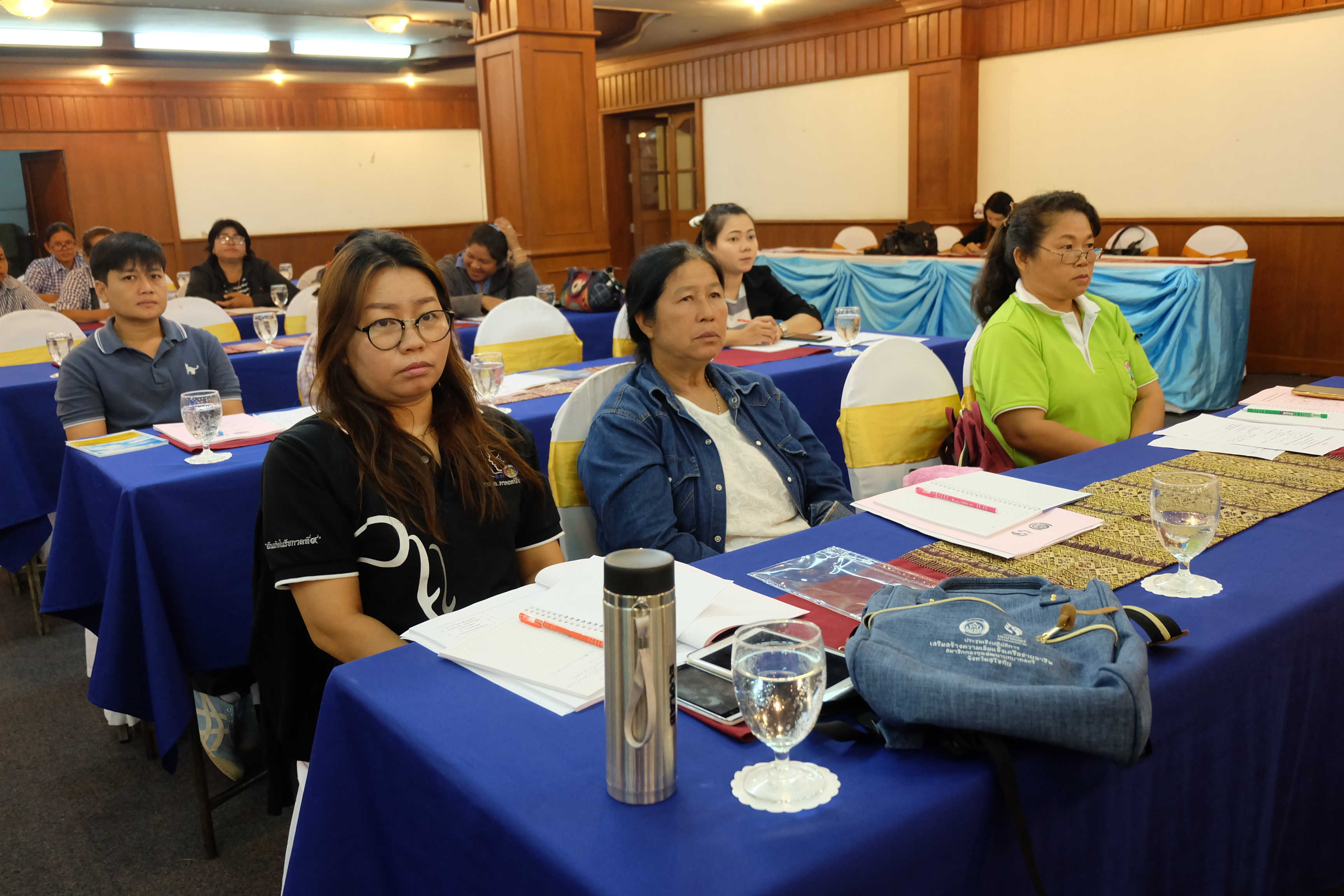 การประชุมเชิงปฏิบัติการเสริมสร้างความเข้มแข็งเครือข่ายอาชีพสมาชิกกองทุนพัฒนาบทบาทสตรี จังหวัดสุโขทัย