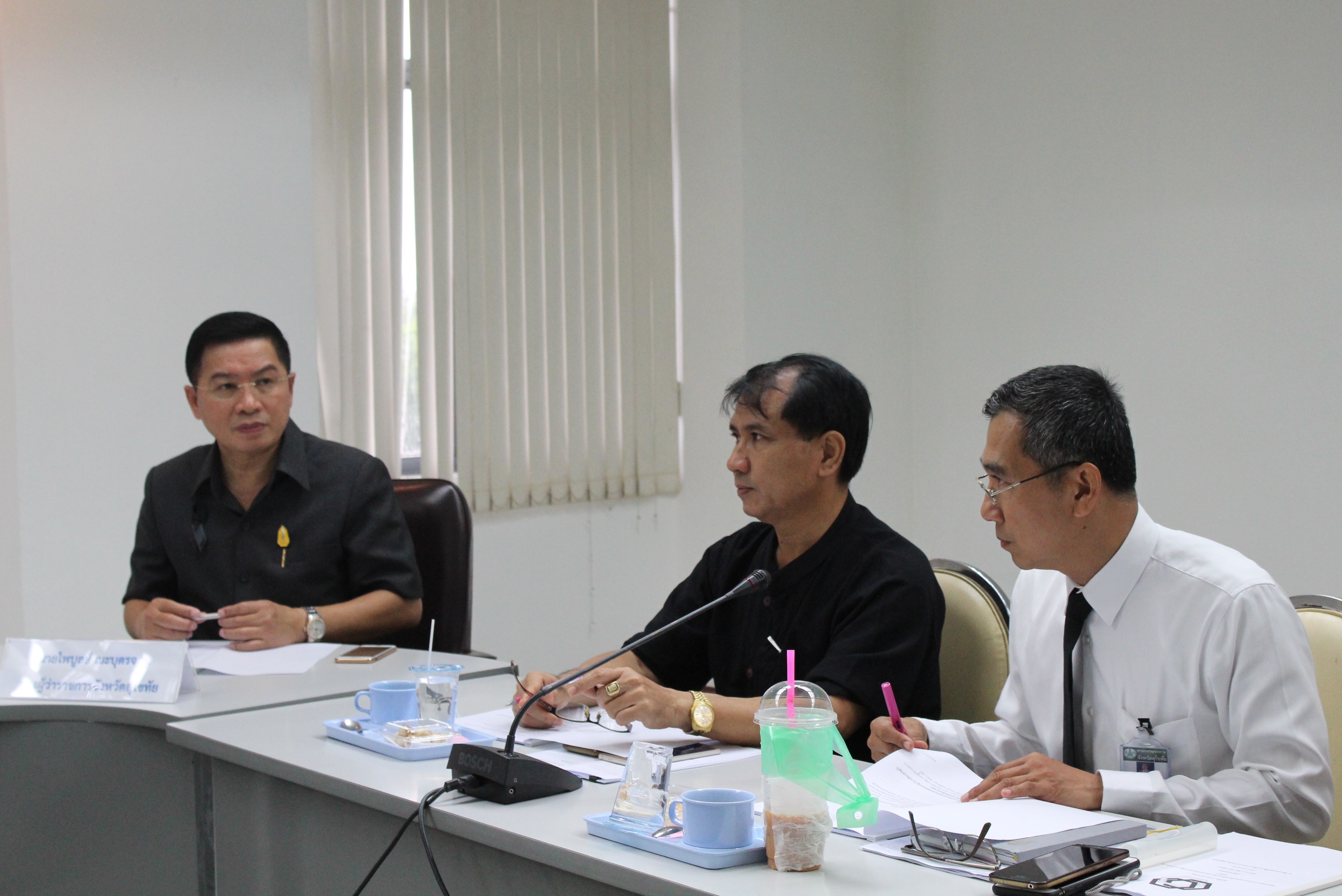 จังหวัดสุโขทัยจัดการประชุมคณะกรรมการประสานและขับเคลื่อนนโยบายสานพลังประชารัฐประจำจังหวัด (คสป.) ครั้งที่ 5/2560