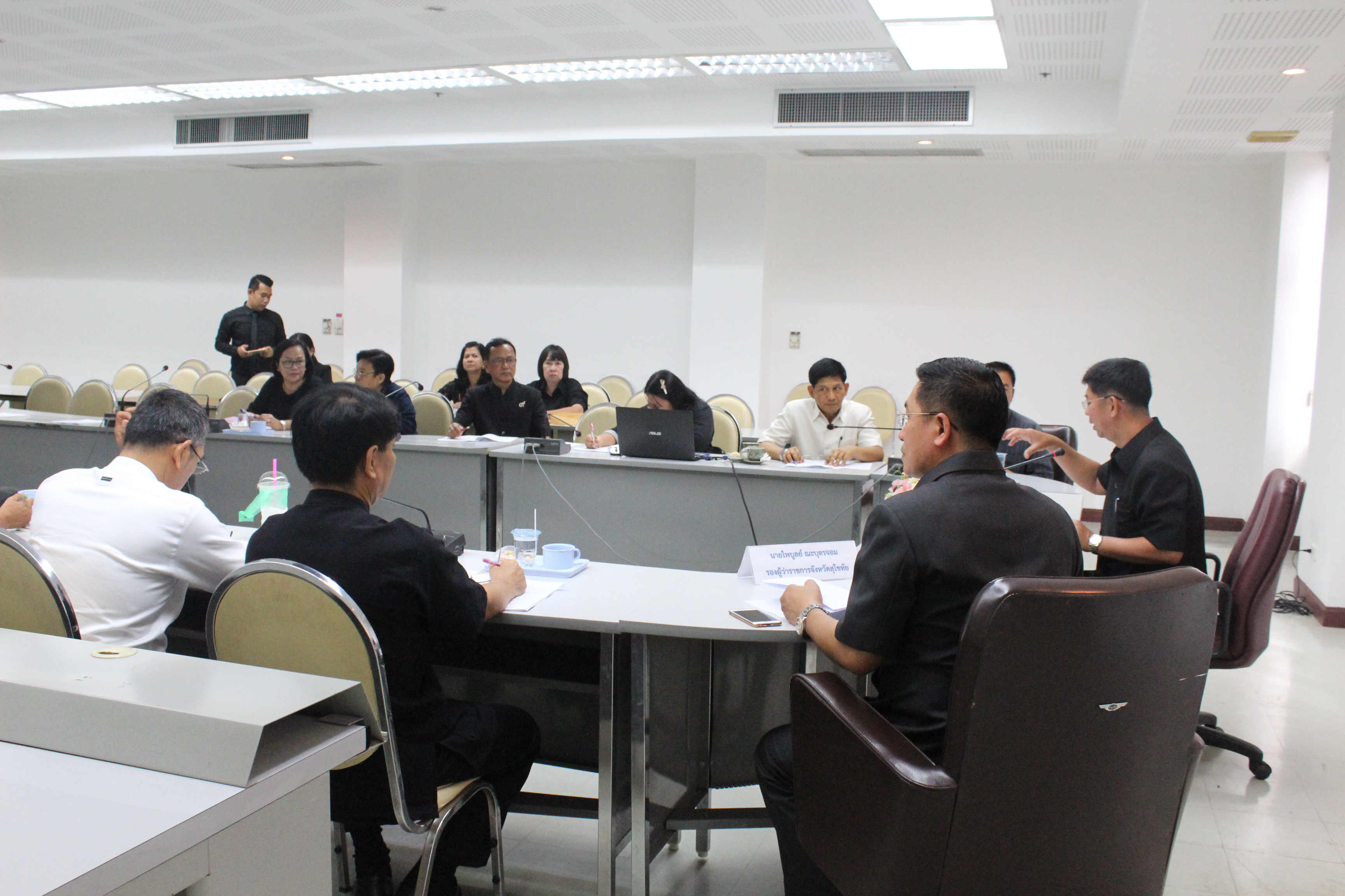 จังหวัดสุโขทัยจัดการประชุมคณะกรรมการประสานและขับเคลื่อนนโยบายสานพลังประชารัฐประจำจังหวัด (คสป.) ครั้งที่ 5/2560