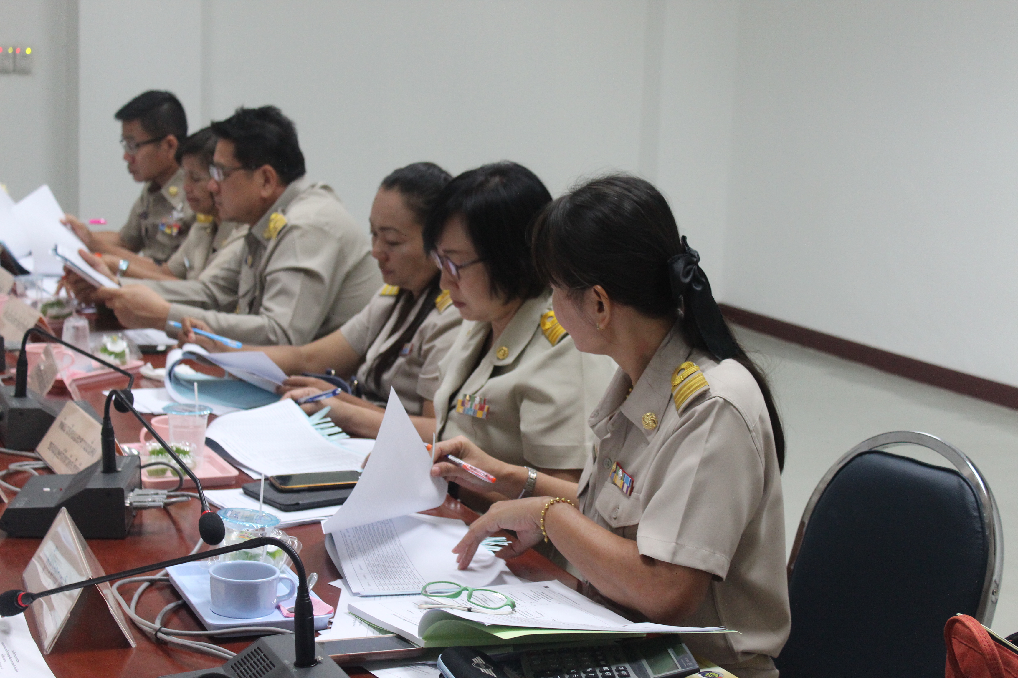 การประชุมคณะอนุกรรมการบริหารกองทุนพัฒนาบทบาทสตรีจังหวัดสุโขทัย
