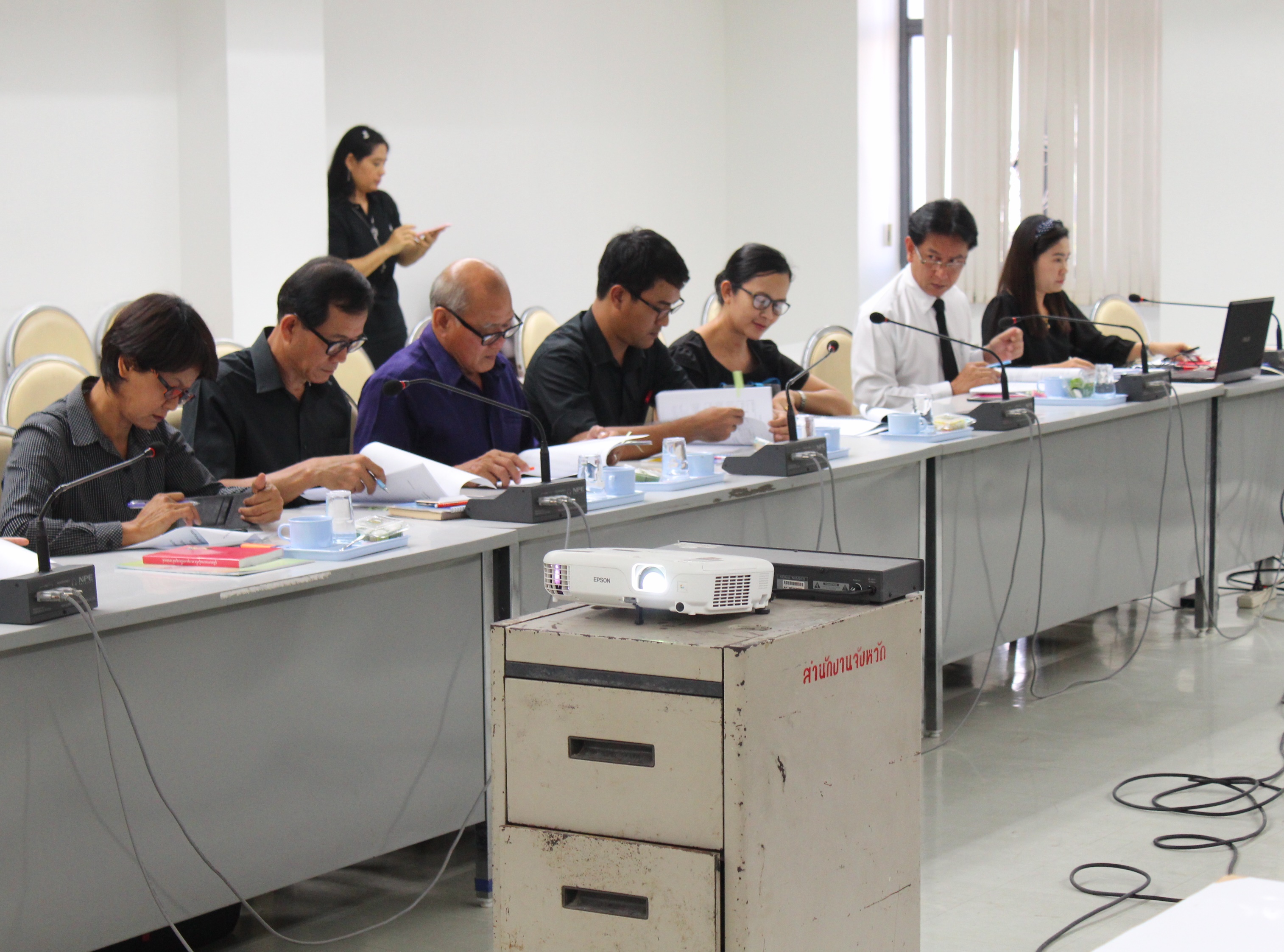 การประชุมคณะทำงานบริหารการจัดเก็บข้อมูลเพื่อการพัฒนาชุมชน ระดับจังหวัด ครั้งที่ 2/2560