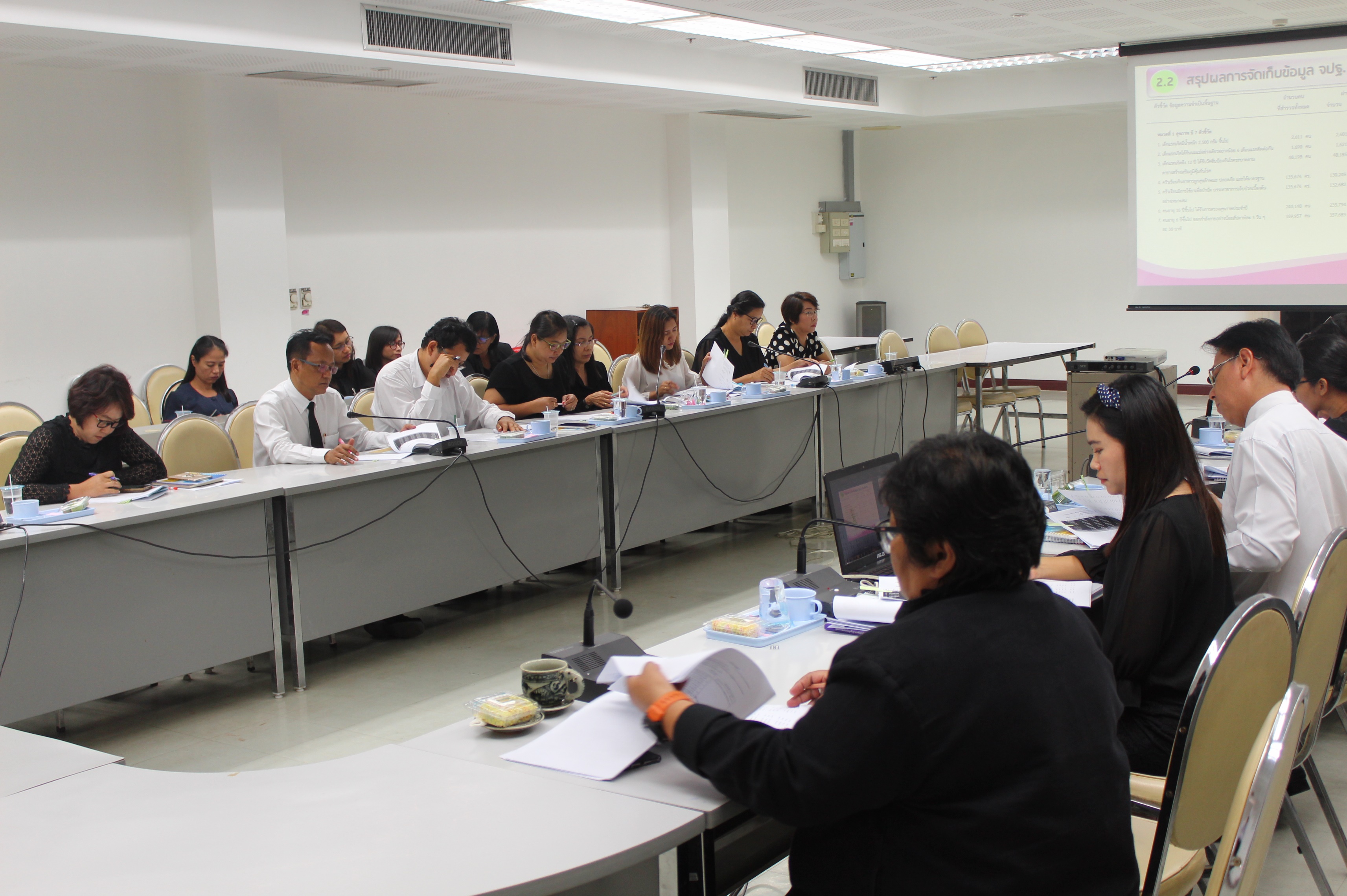 การประชุมคณะทำงานบริหารการจัดเก็บข้อมูลเพื่อการพัฒนาชุมชน ระดับจังหวัด ครั้งที่ 2/2560