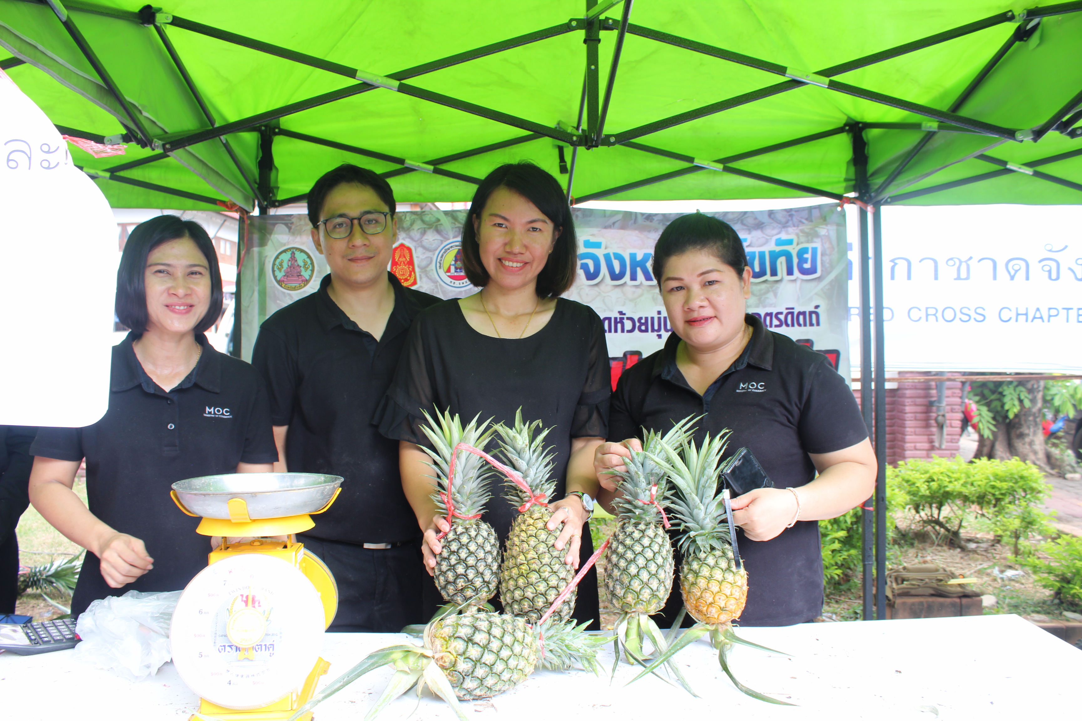 พช.สท.ขานรับนโยบายผู้ว่าราชการจังหวัดสุโขทัย ช่วยเหลือเกษตรกรผู้ปลูกสัปปะรดห้วยมุ่น