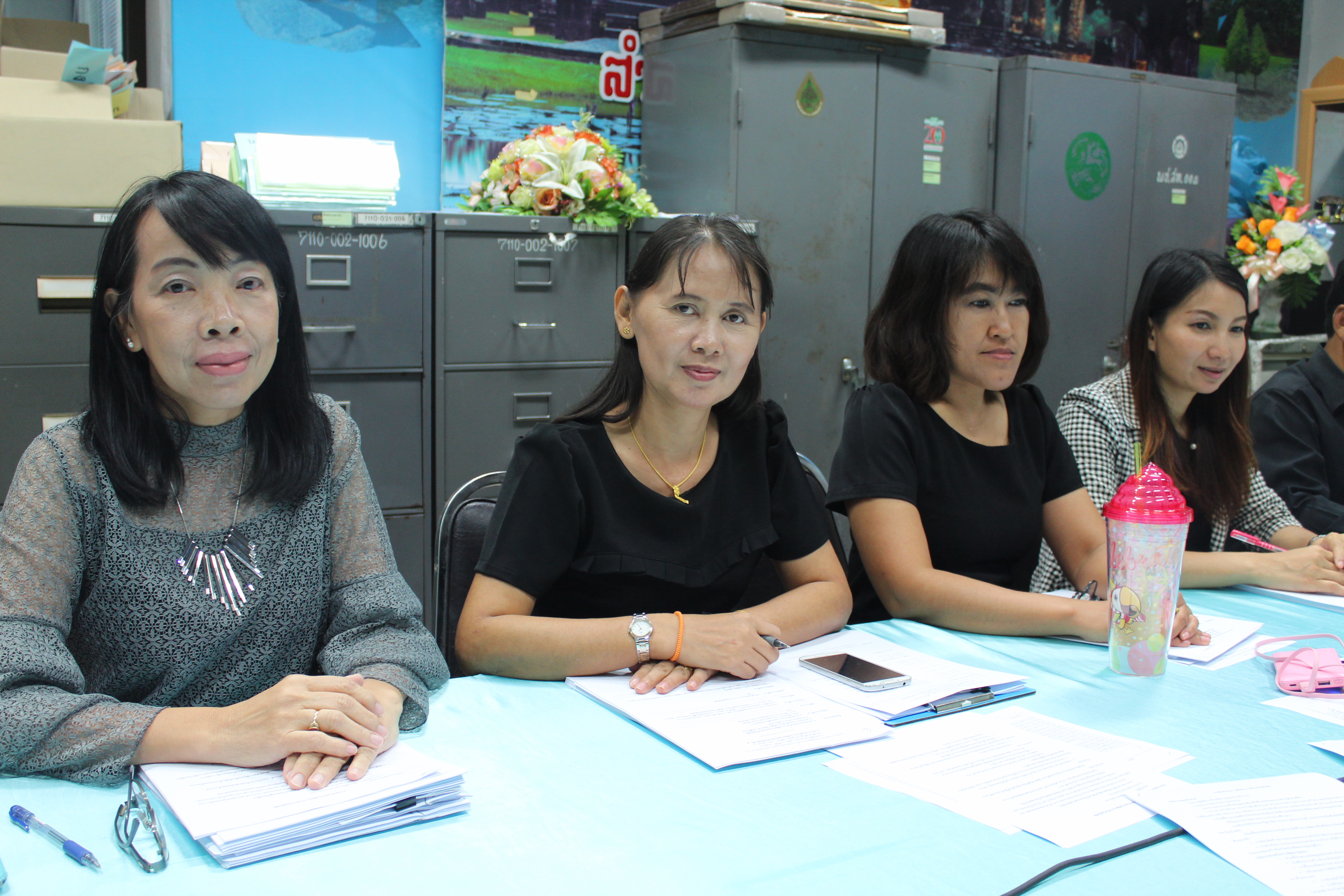 การประชุมหัวหน้ากลุ่ม/หัวหน้าฝ่าย และนักวิชาการ ประจำเดือนมิถุนายน 2560