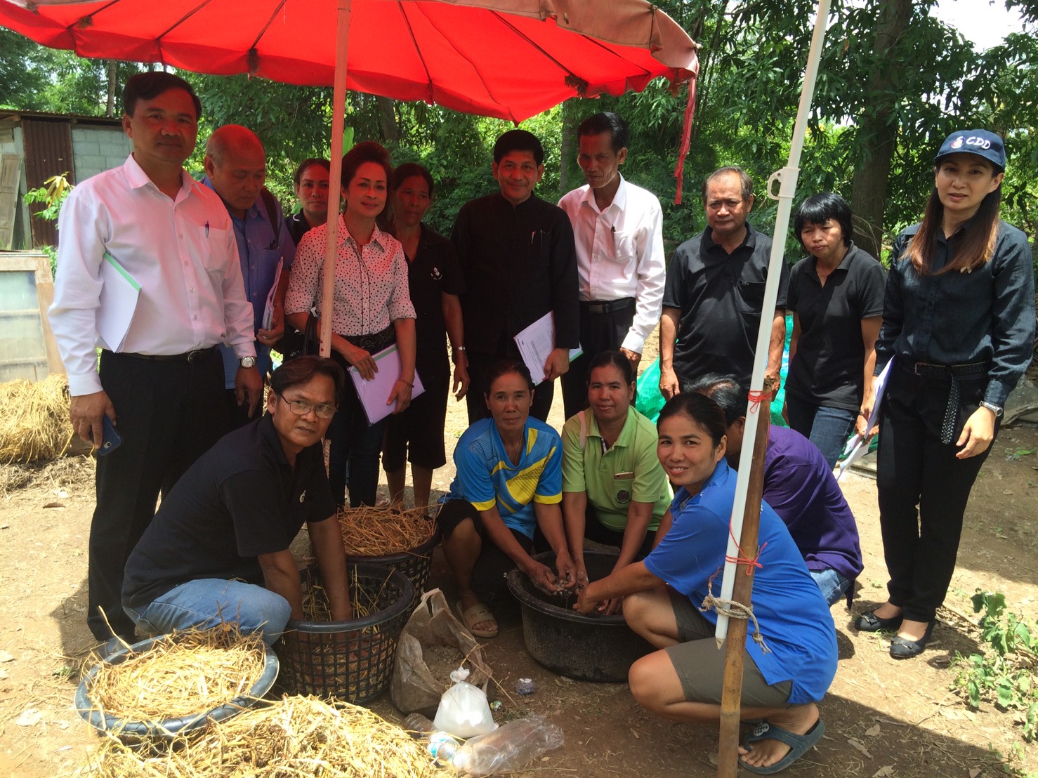 ลงพื้นที่คัดเลือกครัวเรือนสัมมาชีพ อ.ศรีนคร
