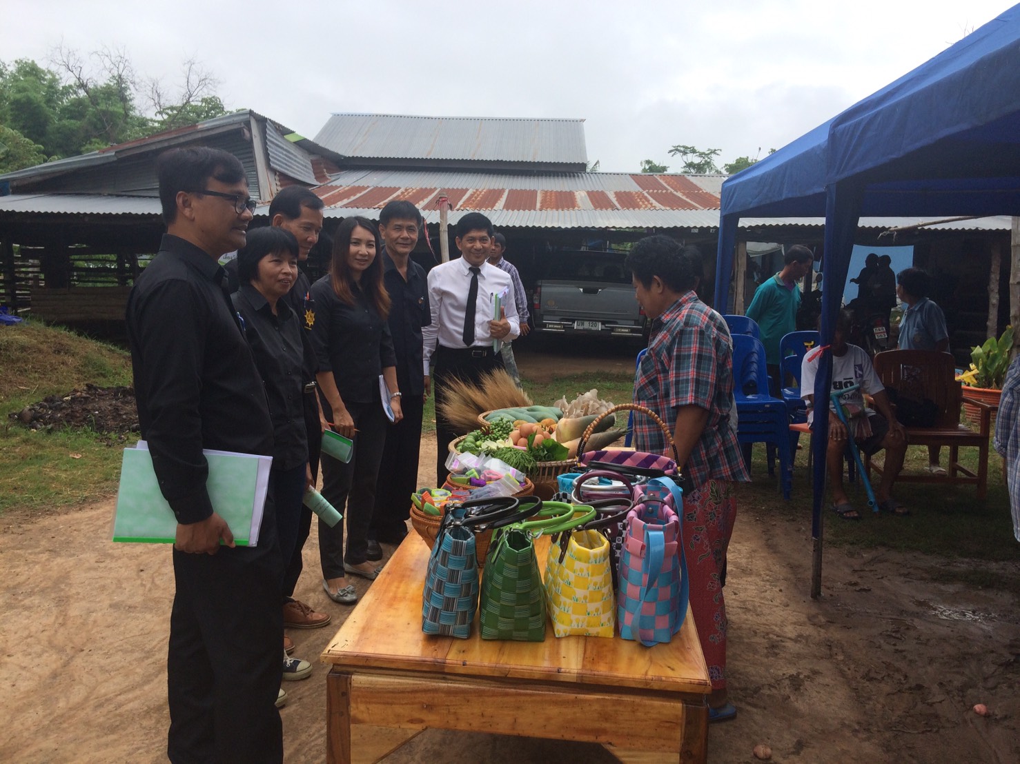 ลงพื้นที่คัดเลือกครัวเรือนสัมมาชีพชุมชนตัวอย่าง ระดับจังหวัด ในพื้นที่อำเภอกงไกรลาศ