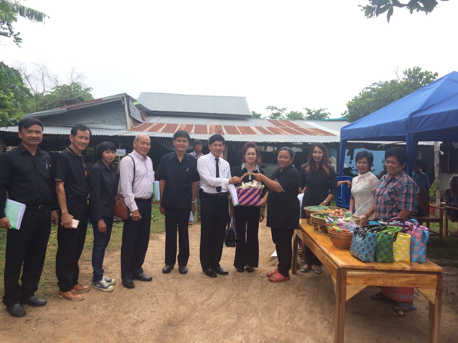 ลงพื้นที่คัดเลือกครัวเรือนสัมมาชีพชุมชนตัวอย่าง ระดับจังหวัด ในพื้นที่อำเภอกงไกรลาศ