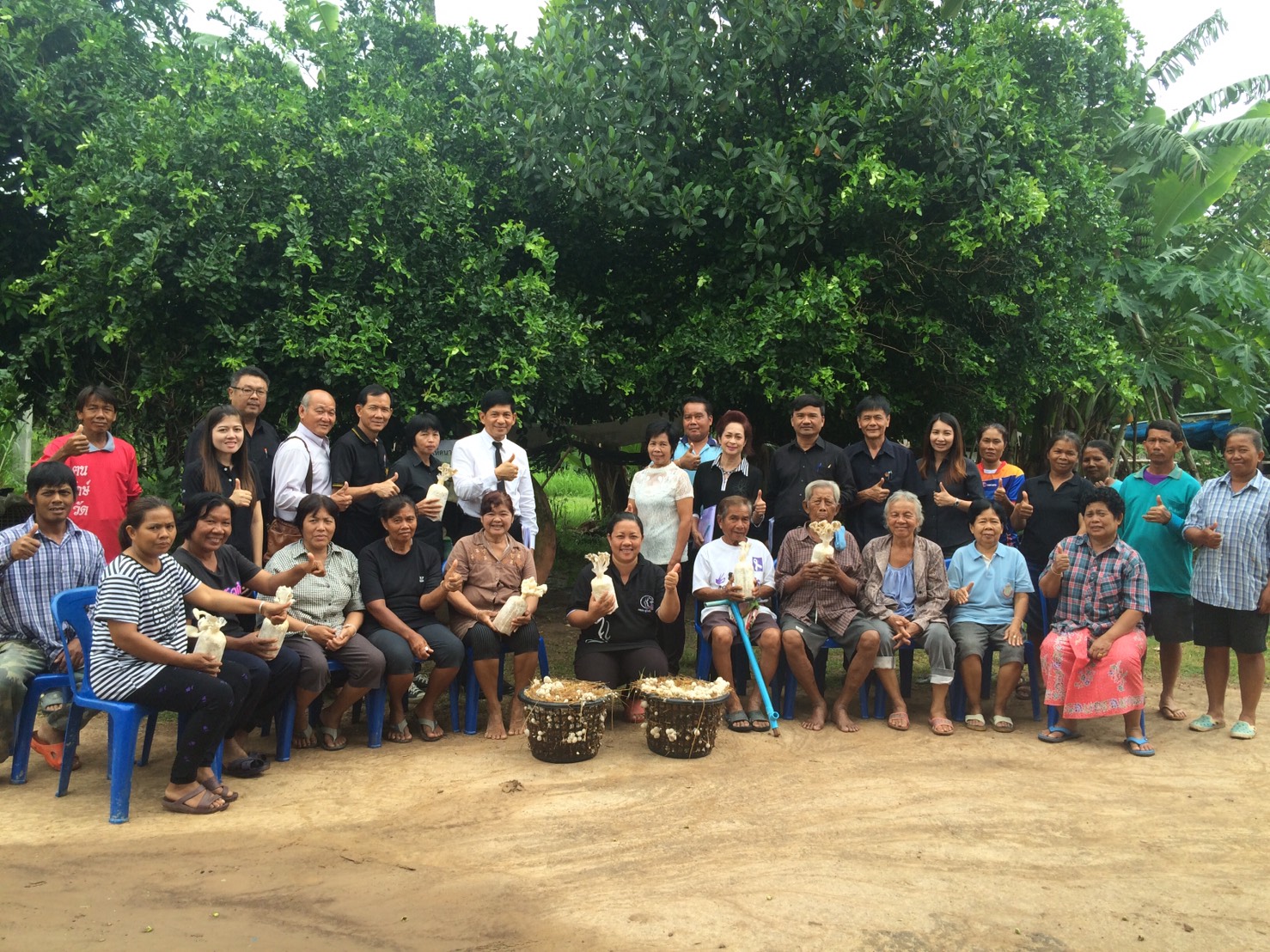 ลงพื้นที่คัดเลือกครัวเรือนสัมมาชีพชุมชนตัวอย่าง ระดับจังหวัด ในพื้นที่อำเภอศรีสำโรง