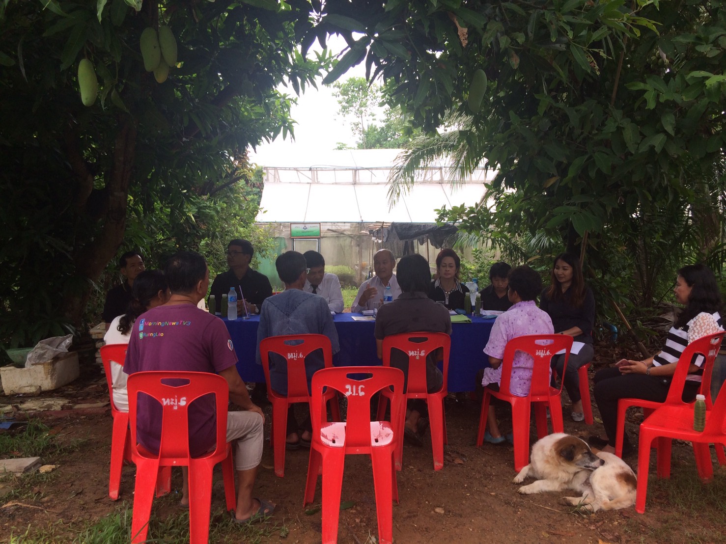 ลงพื้นที่คัดเลือกครัวเรือนสัมมาชีพชุมชนตัวอย่าง ระดับจังหวัด ในพื้นที่อำเภอศรีสำโรง