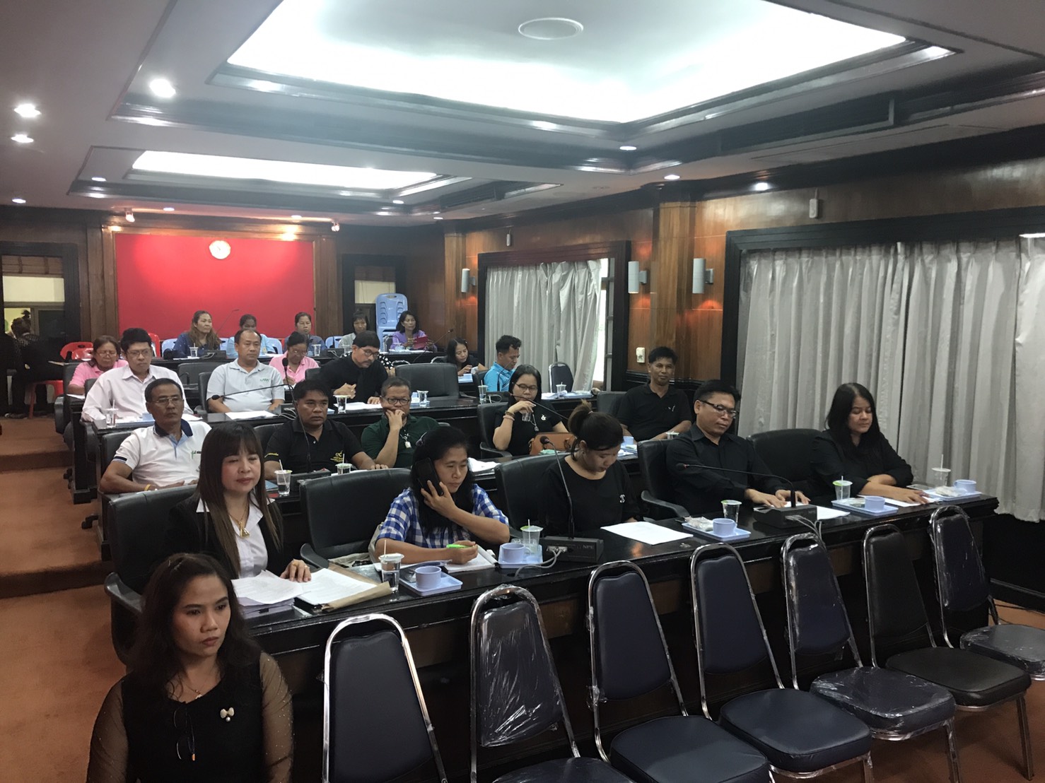 การประชุมเพื่อเตรียมความพร้อมพิธีเปิดป้ายหมู่บ้าน OTOP เพื่อการท่องเที่ยว ปี2560