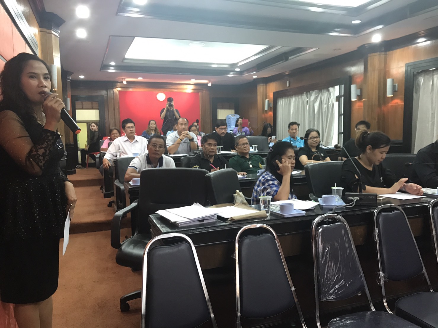 การประชุมเพื่อเตรียมความพร้อมพิธีเปิดป้ายหมู่บ้าน OTOP เพื่อการท่องเที่ยว ปี2560