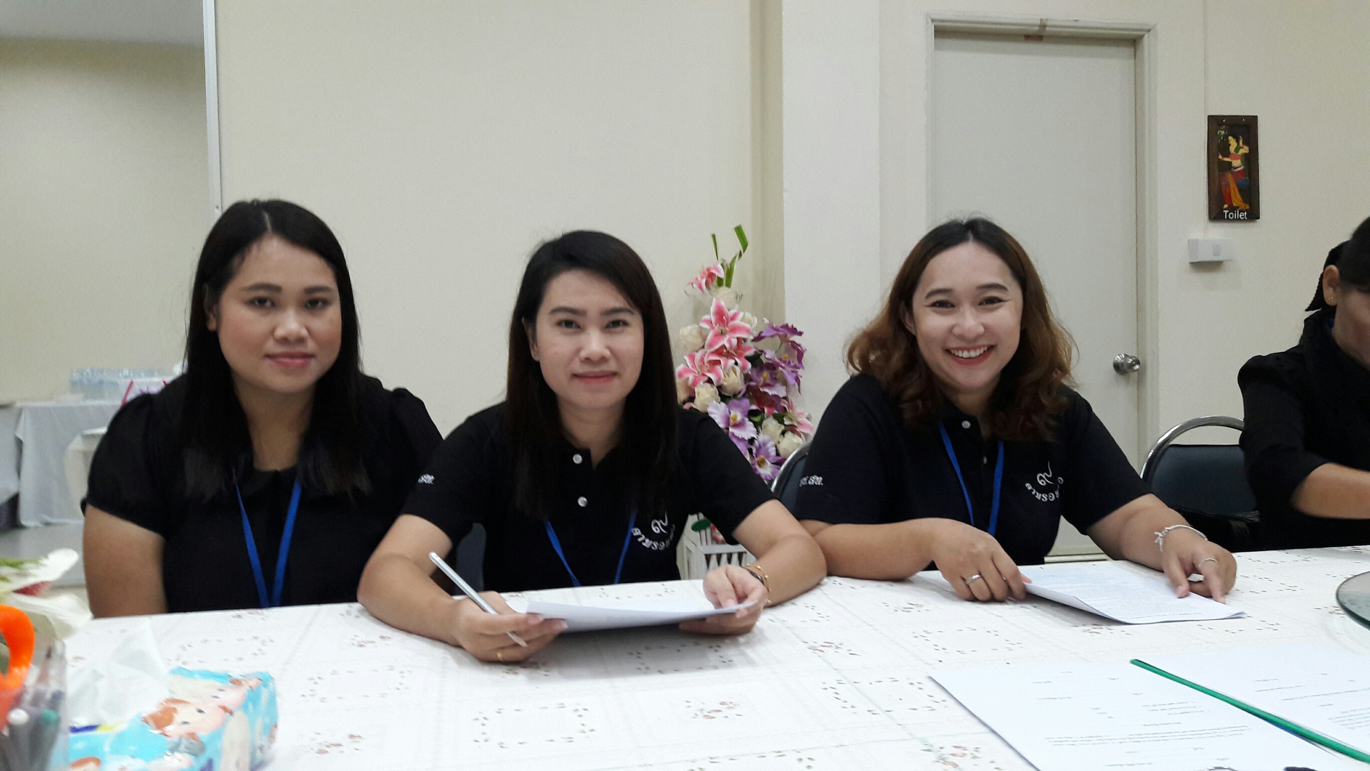 ประชุมคณะกรรมการคุมสอบ เพื่อซักซ้อม ทำความเข้าใจการดำเนินการสอบคัดเลือกอาสาพัฒนา (อสพ.) รุ่นที่ 70