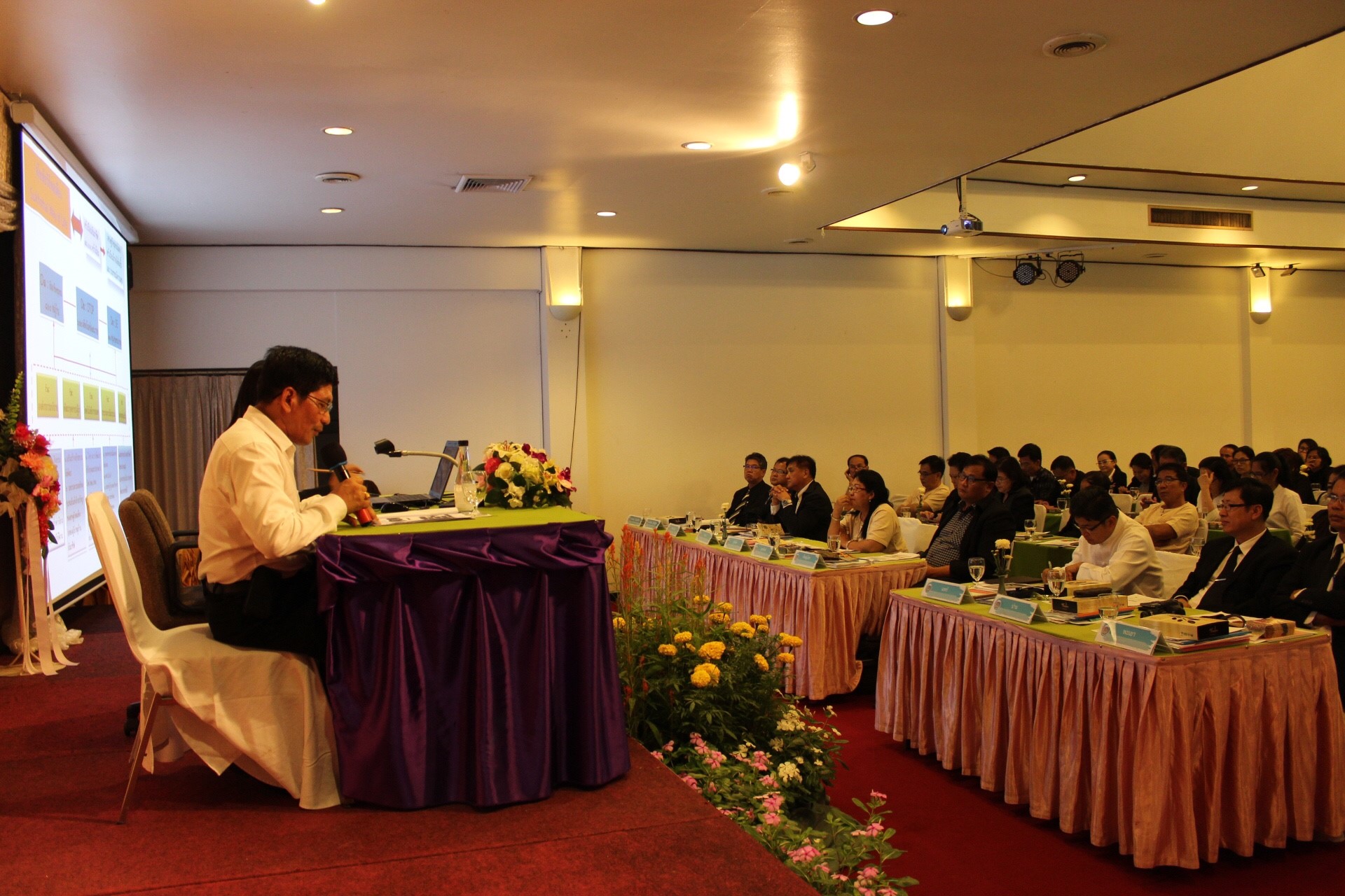 การประชุมเชิงปฏิบัติการตรวจติดตามผลการดำเนินงานของหน่วยรับตรวจ รายไตรมาส ครั้งที่ 2/2560 เขตฯ 15,16,17