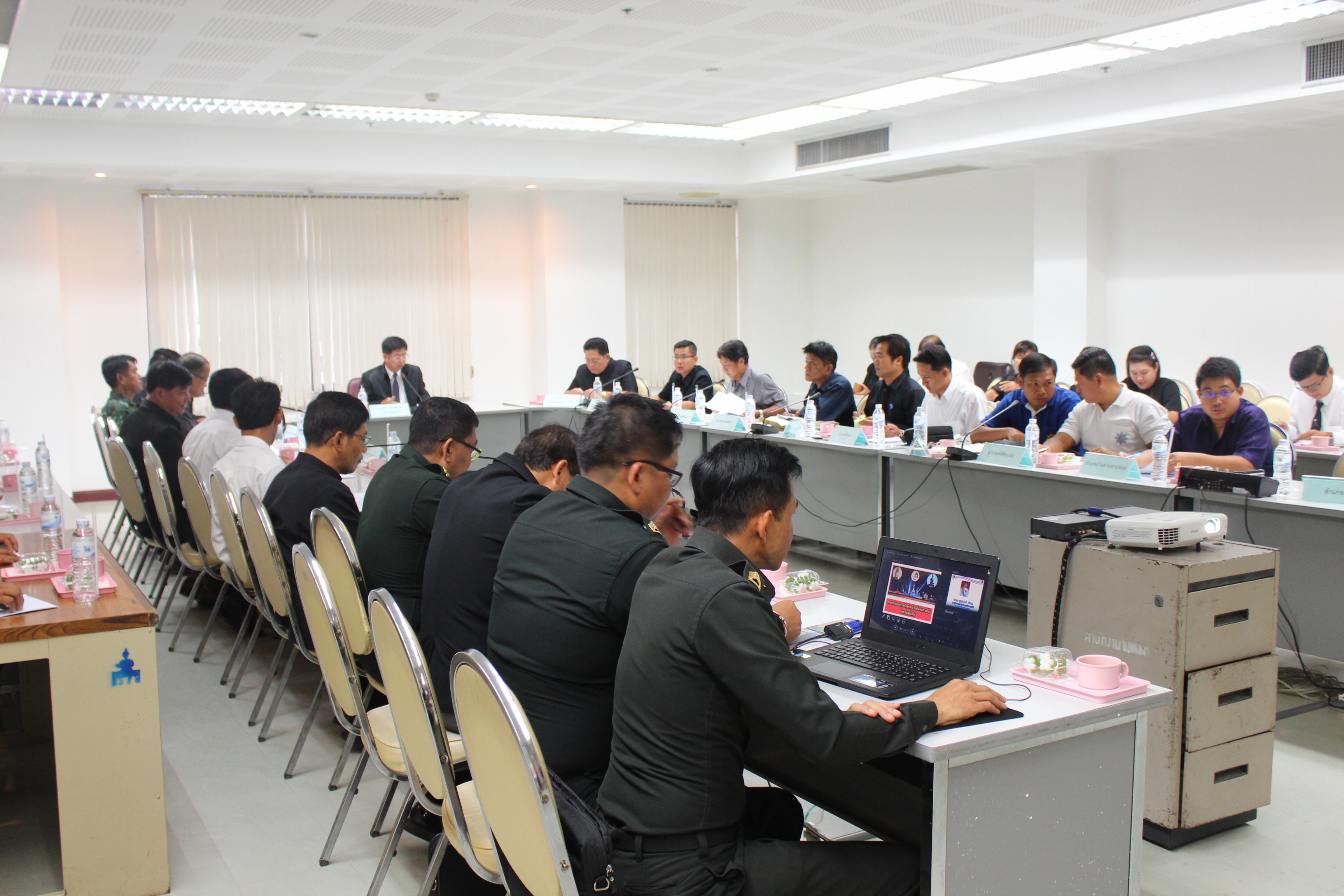 การประชุมกองอำนวยการรักษาความมั่นคงภายในจังหวัดสุโขทัย ครั้งที่ 1/2560