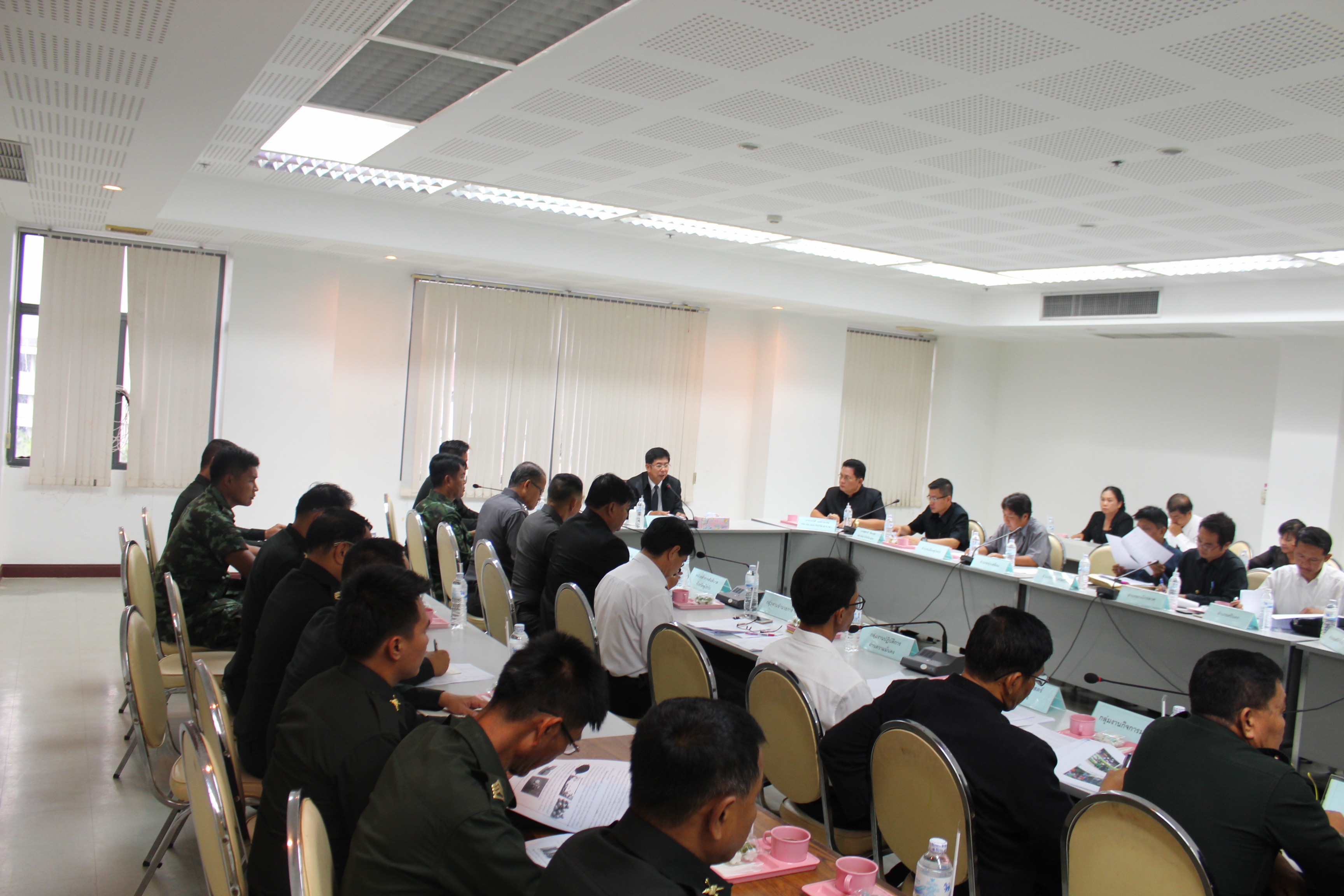 การประชุมกองอำนวยการรักษาความมั่นคงภายในจังหวัดสุโขทัย ครั้งที่ 1/2560