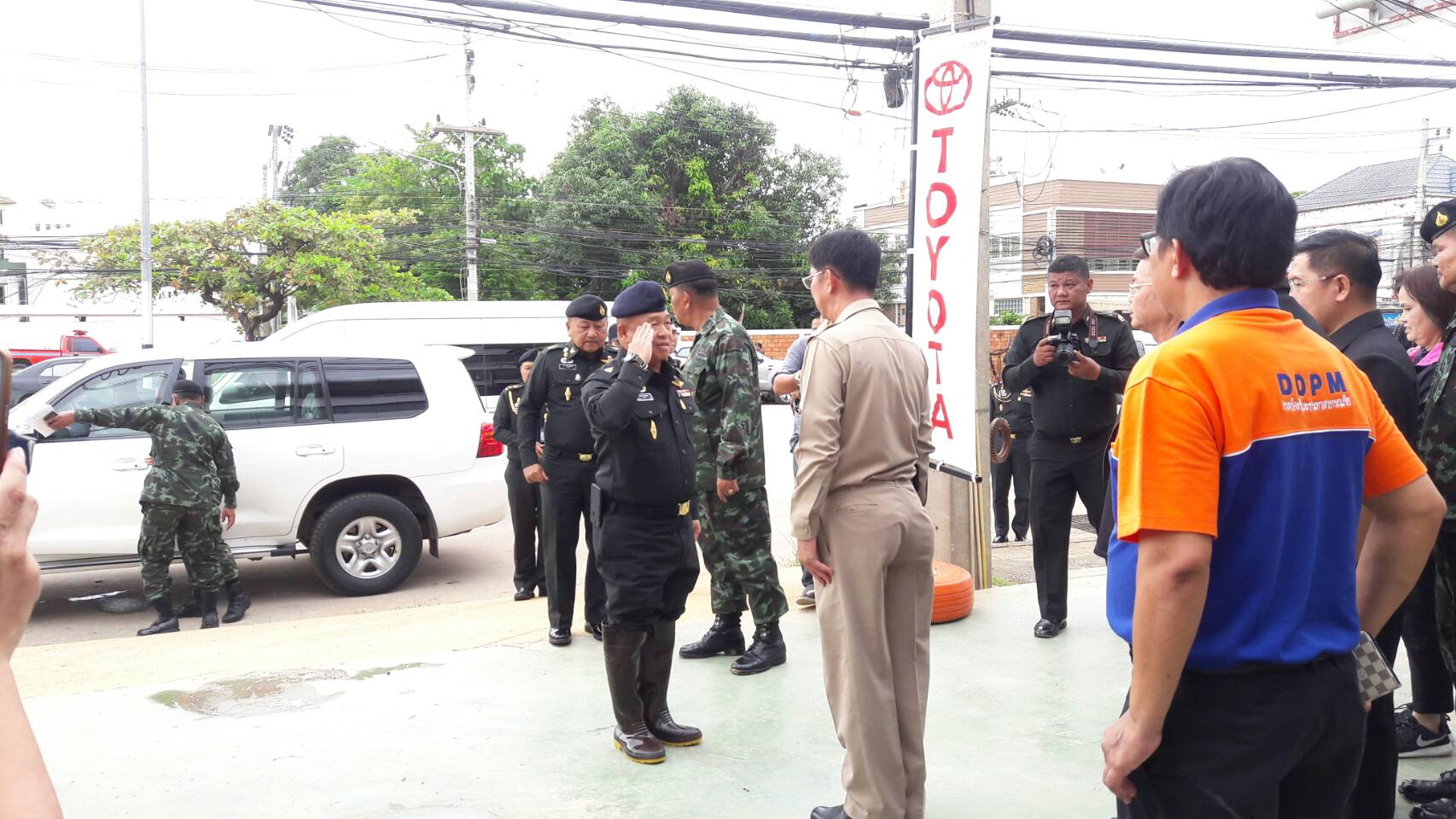 แม่ทัพภาคที่ 3 ลงพื้นที่จังหวัดสุโขทัย ติดตามสถานการณ์ปัญหาน้ำในลุ่มน้ำยม