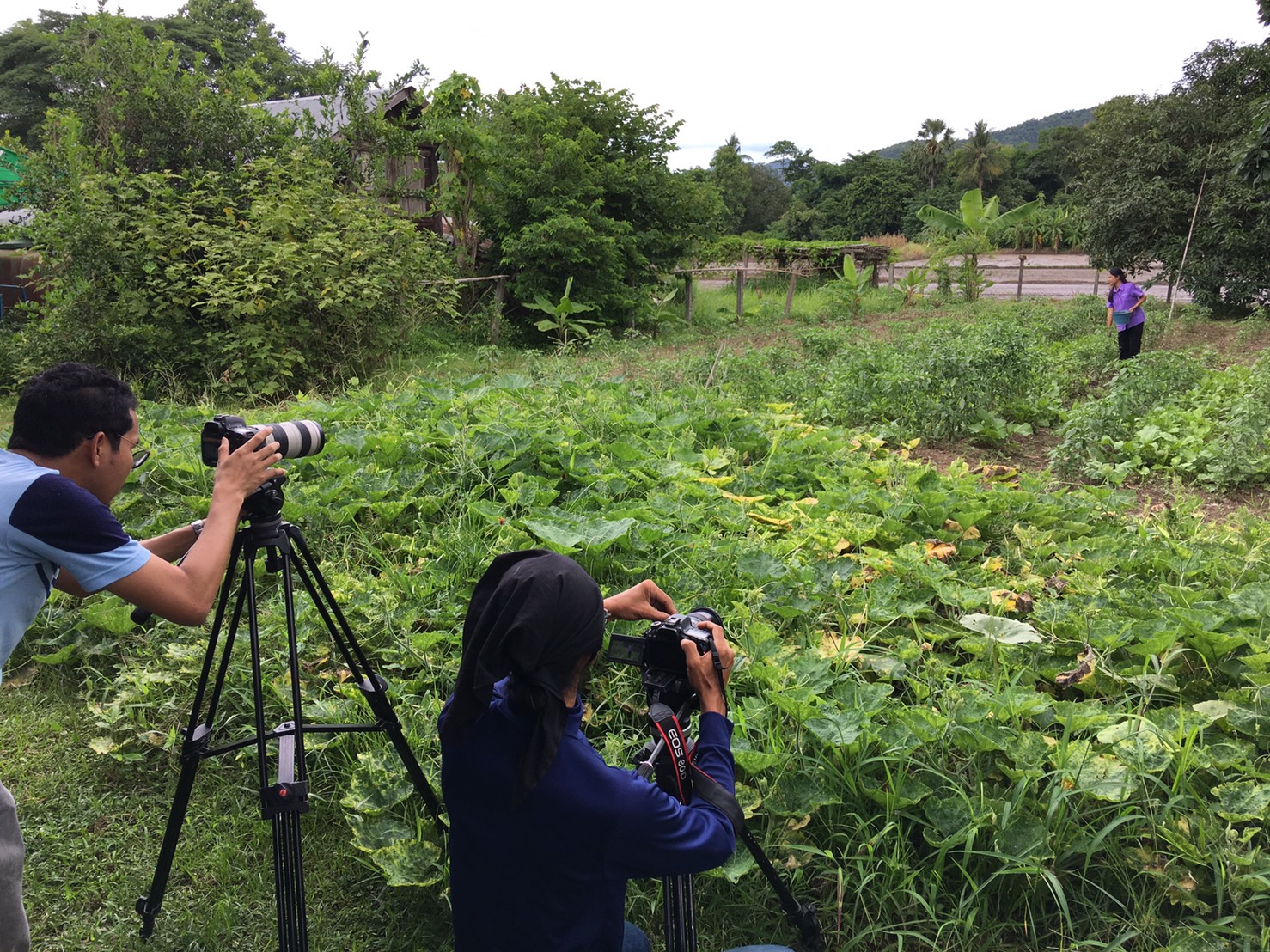 “ติดตามการดำเนินงานและถ่ายทำวีดีทัศน์การดำเนินงานศูนย์สาธิตการตลาดกลุ่มออมทรัพย์เพื่อการผลิตบ้านเชิงผา”