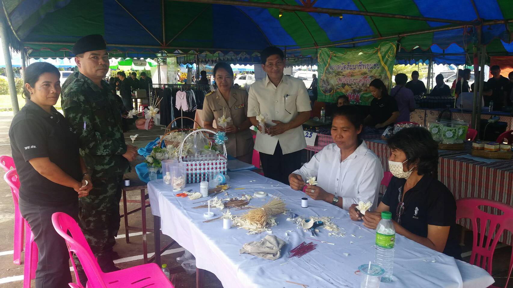 โครงการจังหวัดเคลื่อนที่ “หน่วยบำบัดทุกข์ บำรุงสุข สร้างรอยยิ้มให้ประชาชน” อำเภอศรีสำโรง จังหวัดสุโขทัย