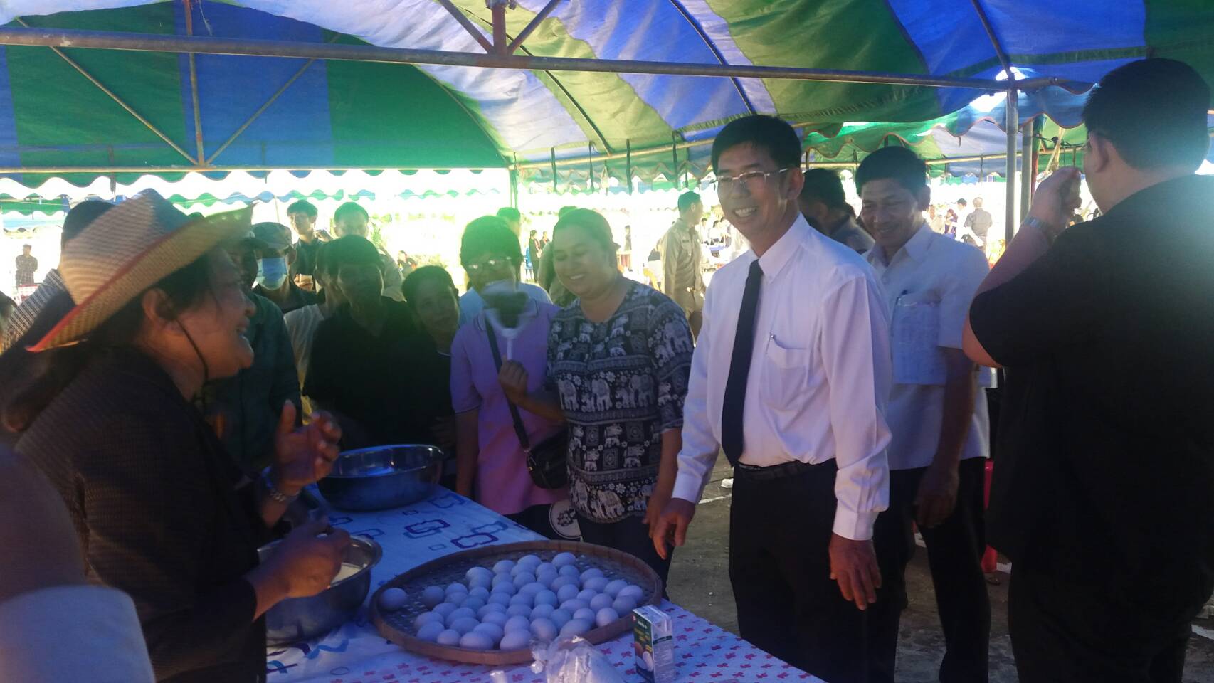 โครงการจังหวัดเคลื่อนที่ “หน่วยบำบัดทุกข์ บำรุงสุข สร้างรอยยิ้มให้ประชาชน” อำเภอศรีสำโรง จังหวัดสุโขทัย