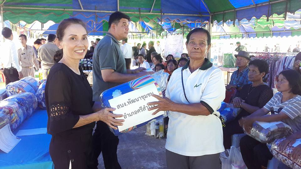 โครงการจังหวัดเคลื่อนที่ “หน่วยบำบัดทุกข์ บำรุงสุข สร้างรอยยิ้มให้ประชาชน” อำเภอศรีสำโรง จังหวัดสุโขทัย