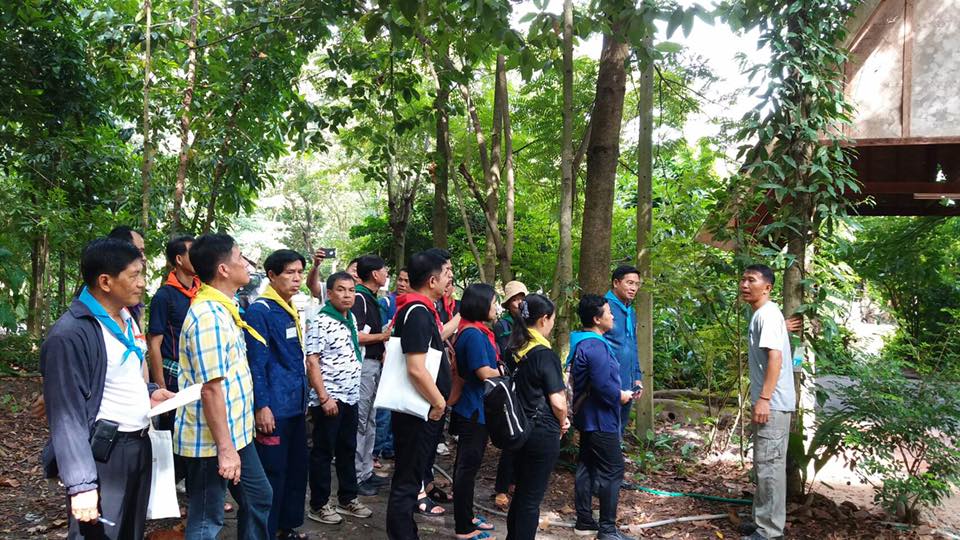 การฝึกอบรมเชิงปฎิบัติการและศึกษาดูงาน หลักสูตรผู้นำการขับเคลื่อนการพัฒนาตามปรัชญาของเศรษฐกิจพอเพียง (นขพ.) รุ่นที่ 8