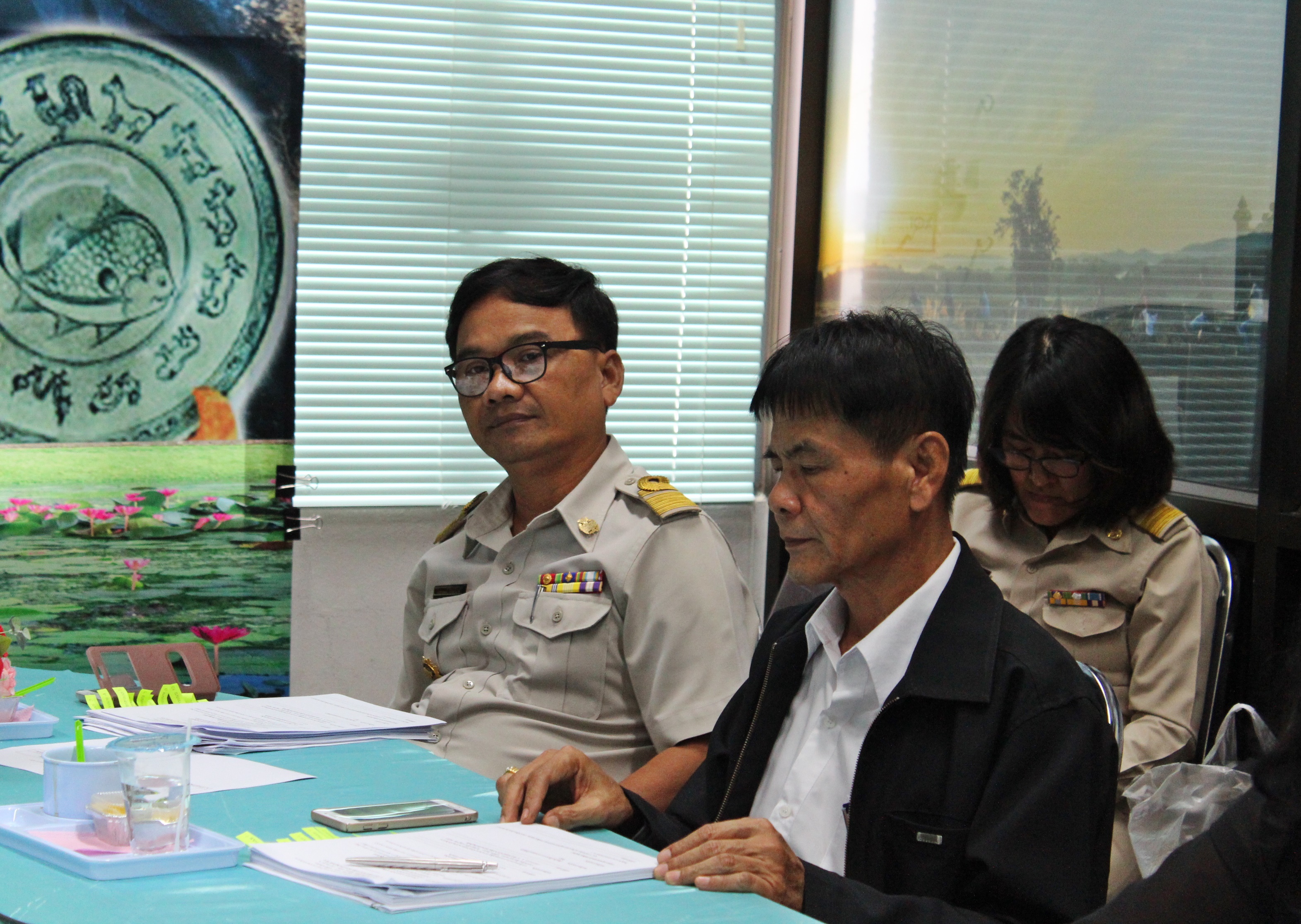 การประชุมพัฒนาการอำเภอ/หัวหน้ากลุ่ม/หัวหน้าฝ่าย และนักวิชาการ