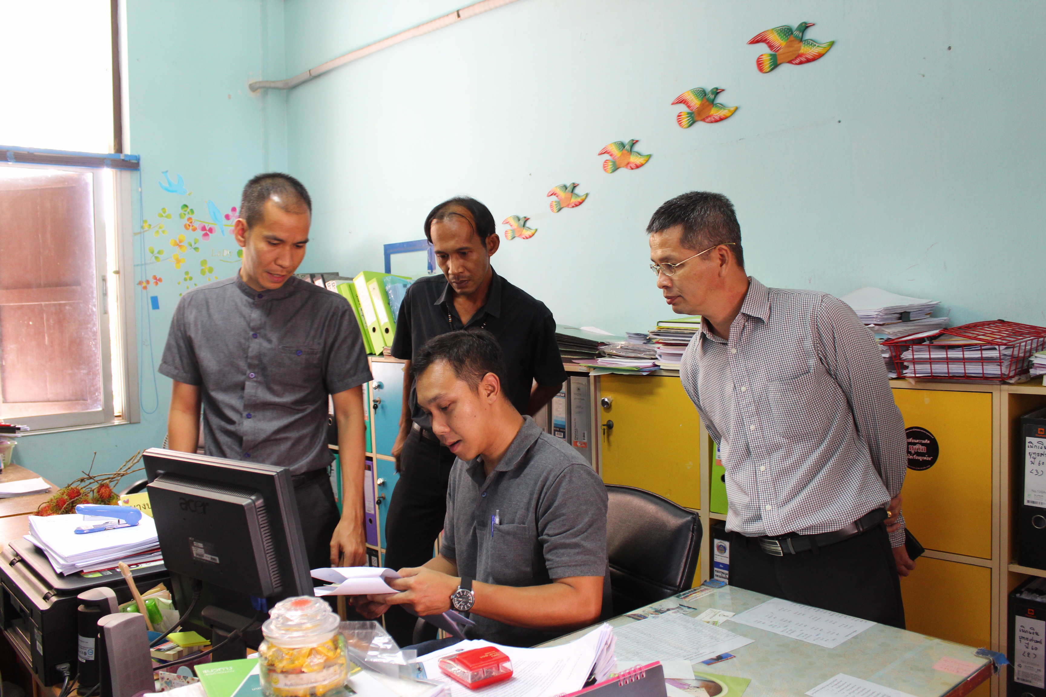 ติดตามงานโครงการเช่าวงจรสื่อสัญญาณอินเทอร์เน็ตความเร็วสูง